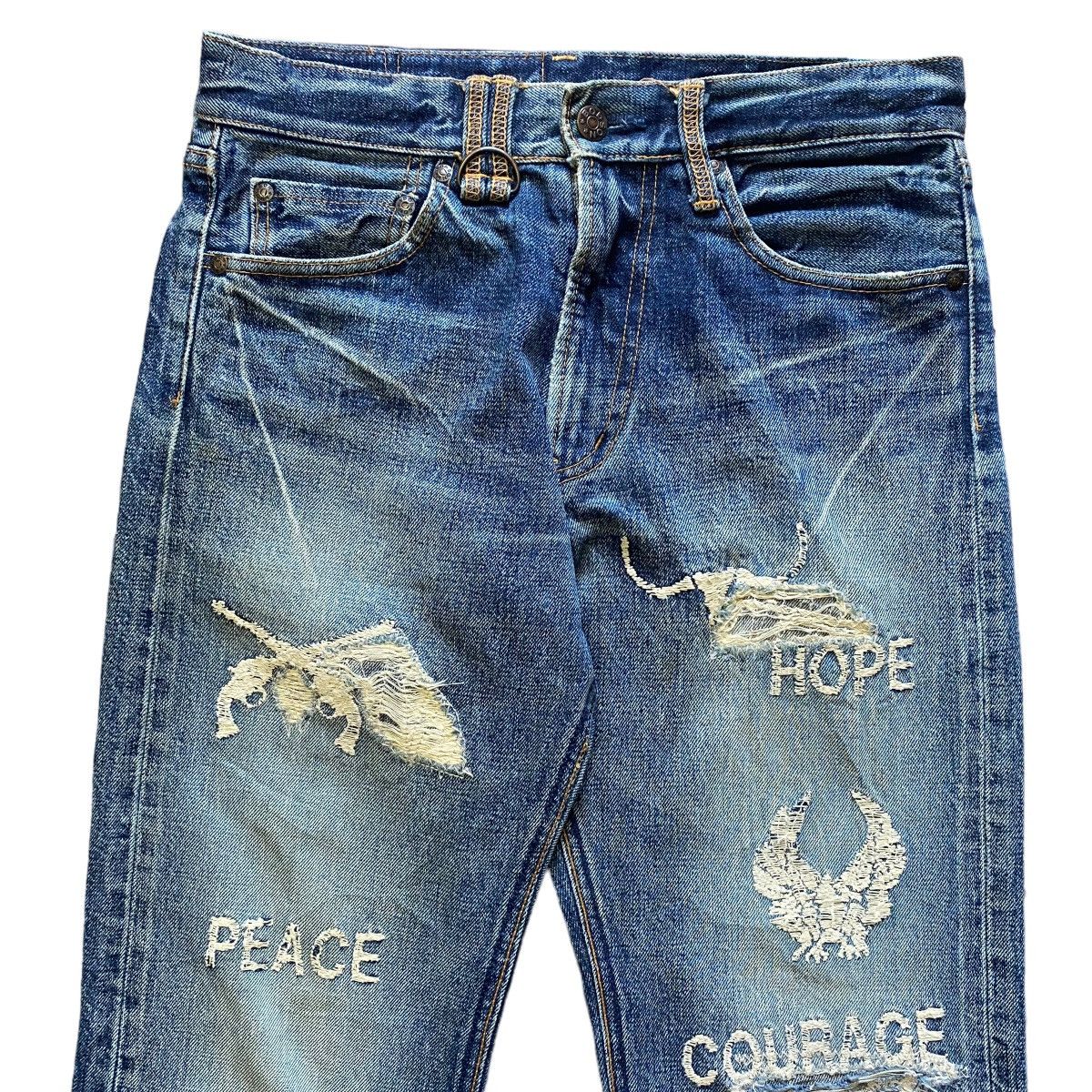 roarguns Bobson X Roarguns Denim Selvedge Flare Jeans Size US 28 / EU 44 - 3 Thumbnail