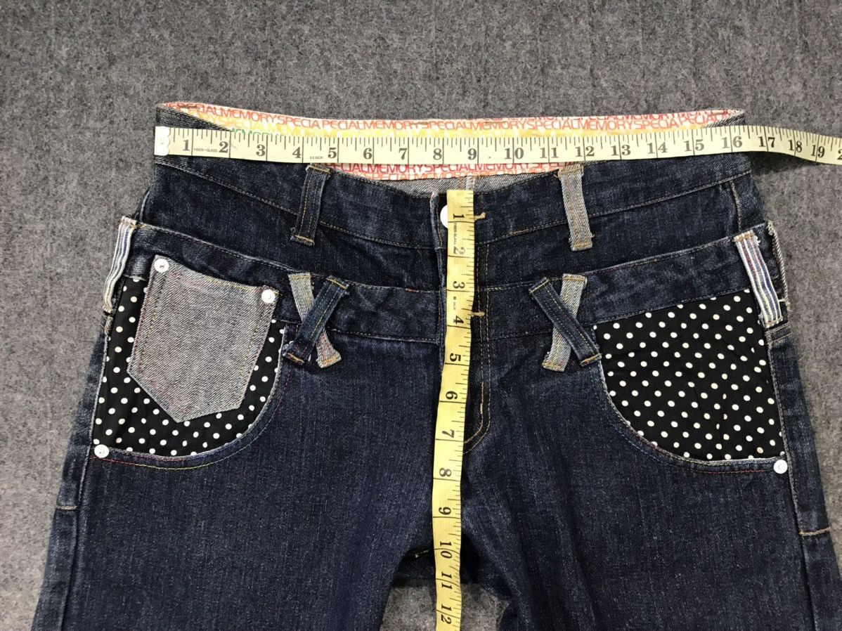 Japanese Brand × Vintage Vtg japanesebrand Memory Special Double Waist Denim Jeans Size US 33 - 16 Thumbnail