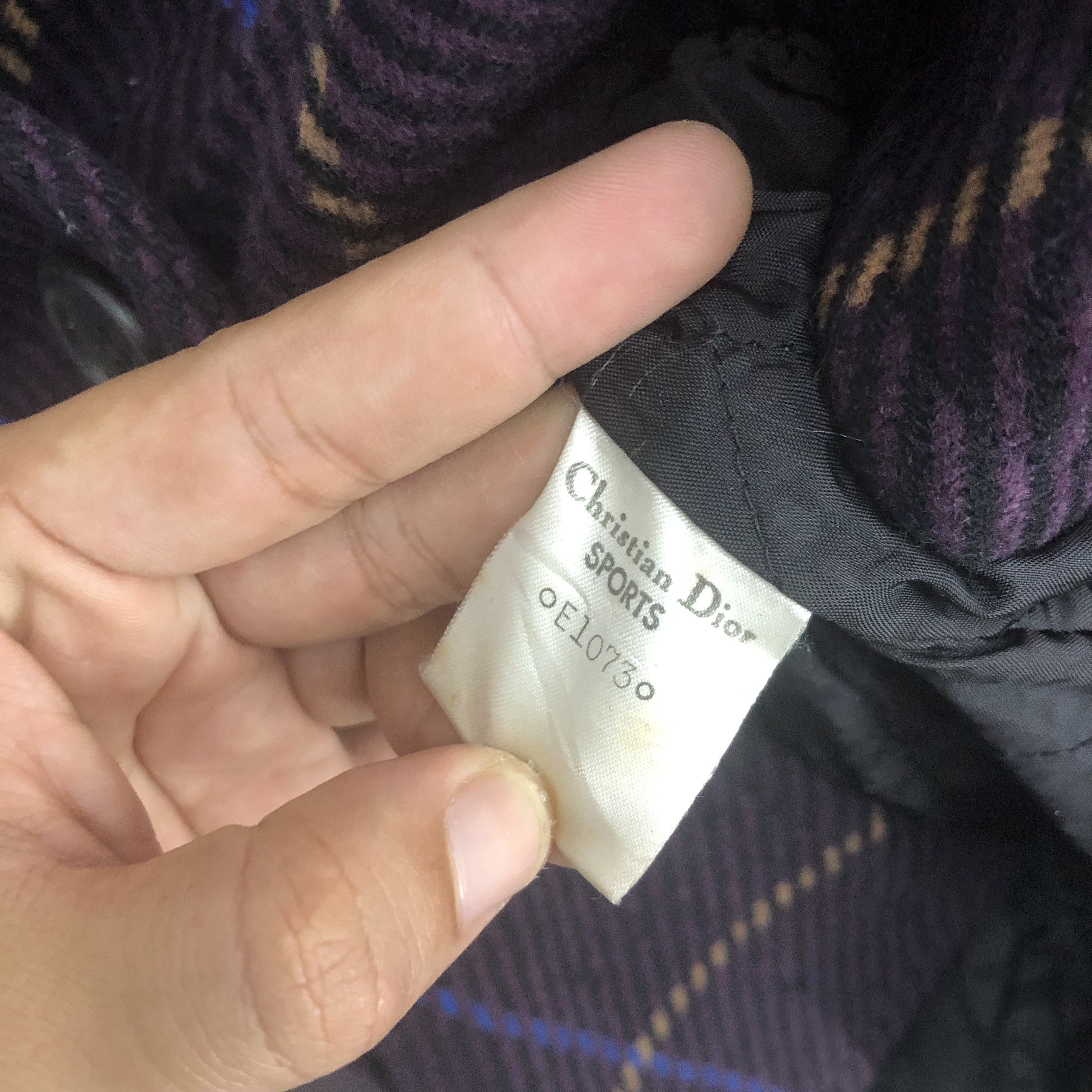 Christian Dior Monsieur Vintage Christian Dior Wool Women Jacket Coat Size M / US 6-8 / IT 42-44 - 7 Thumbnail