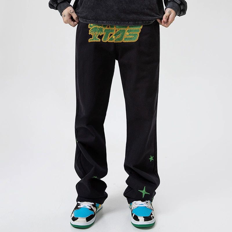 hiphop y2k graphics pattern pants
