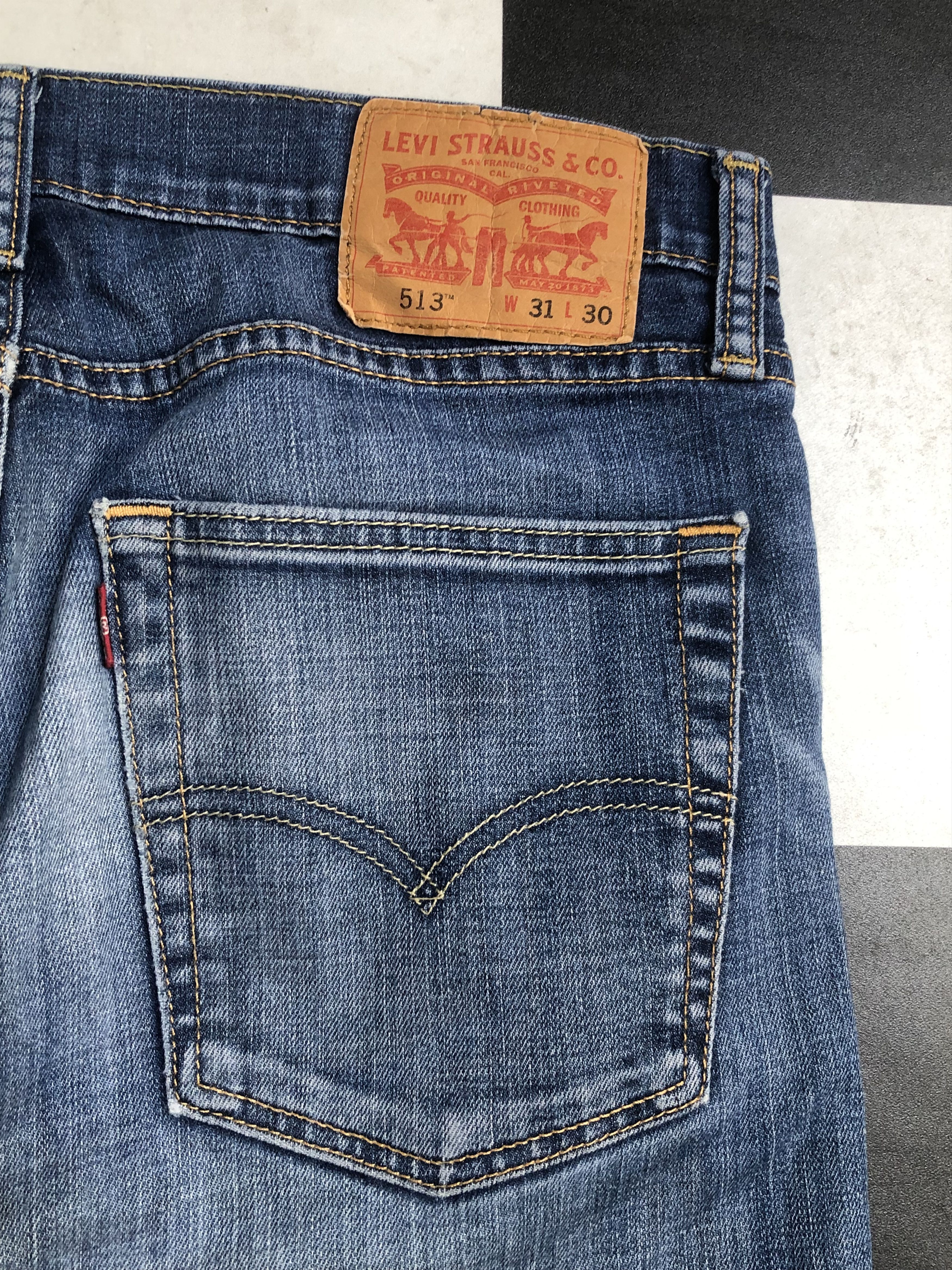 Levi's × Vintage Vintage Levi's 513 Denim Jeans L515 Size US 30 / EU 46 - 10 Thumbnail