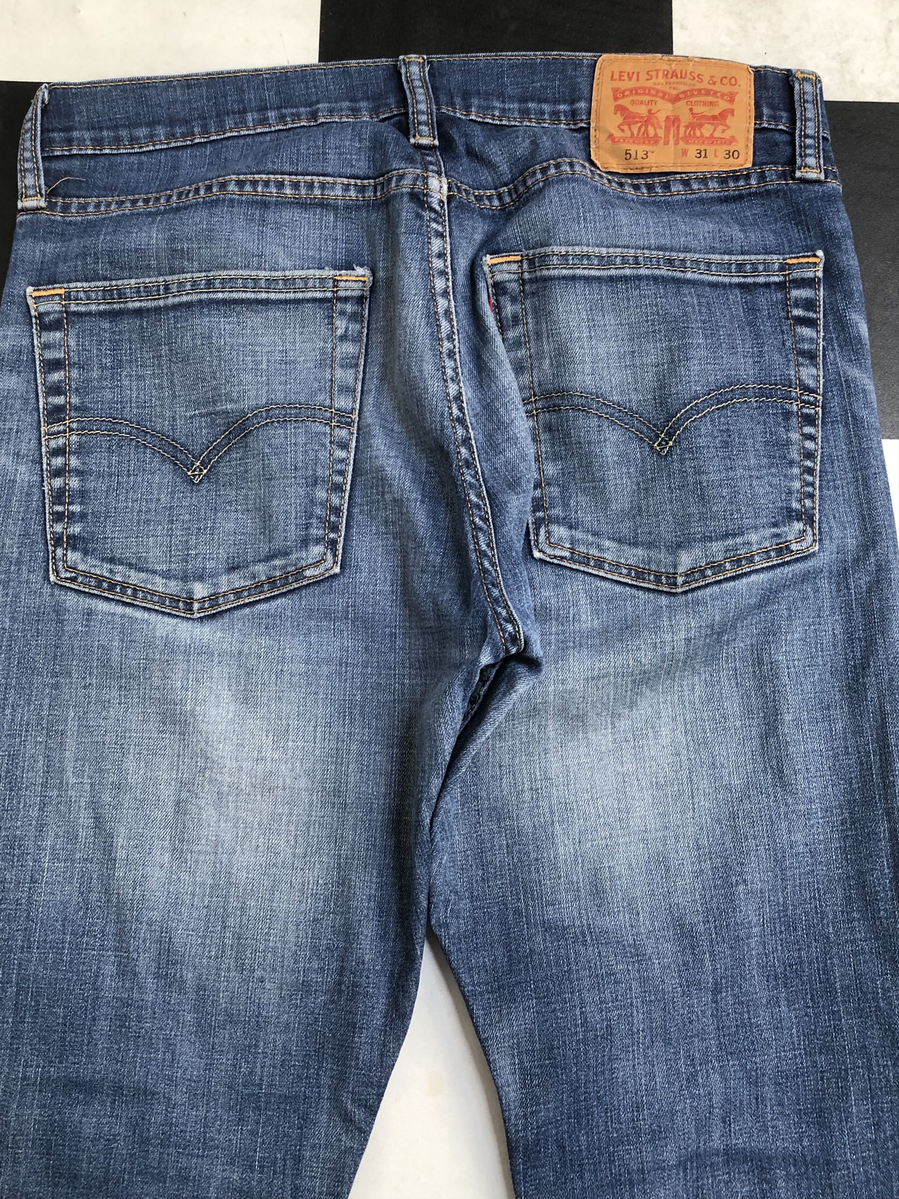 Levi's × Vintage Vintage Levi's 513 Denim Jeans L515 Size US 30 / EU 46 - 9 Thumbnail