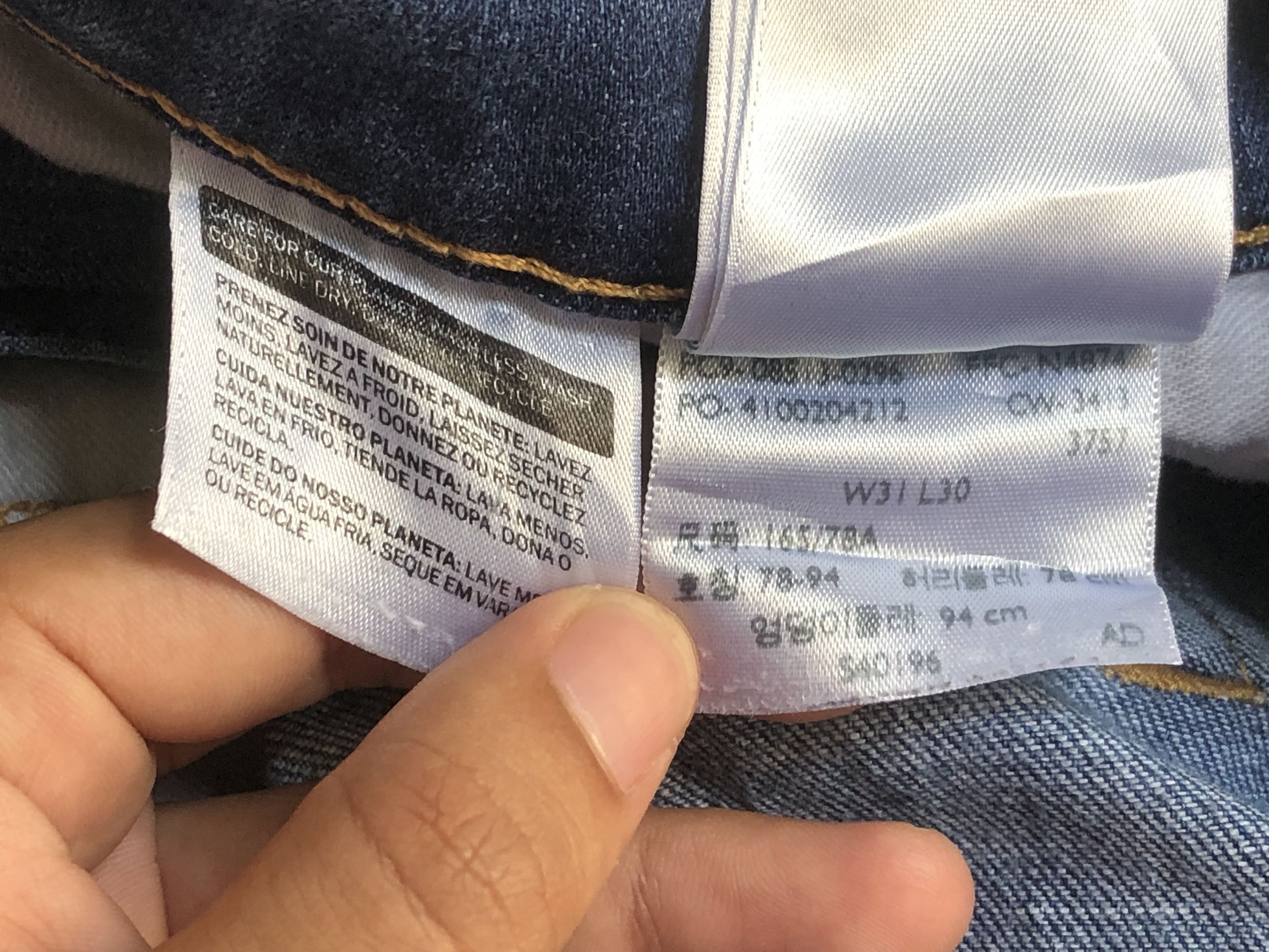 Levi's × Vintage Vintage Levi's 513 Denim Jeans L515 Size US 30 / EU 46 - 13 Thumbnail