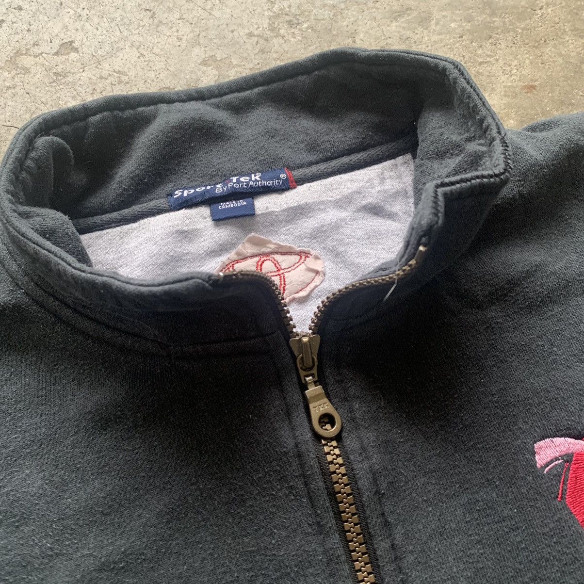 Vintage Sport- Tek pink October toyota half zip sweatshirt vintage Size US XL / EU 56 / 4 - 9 Thumbnail