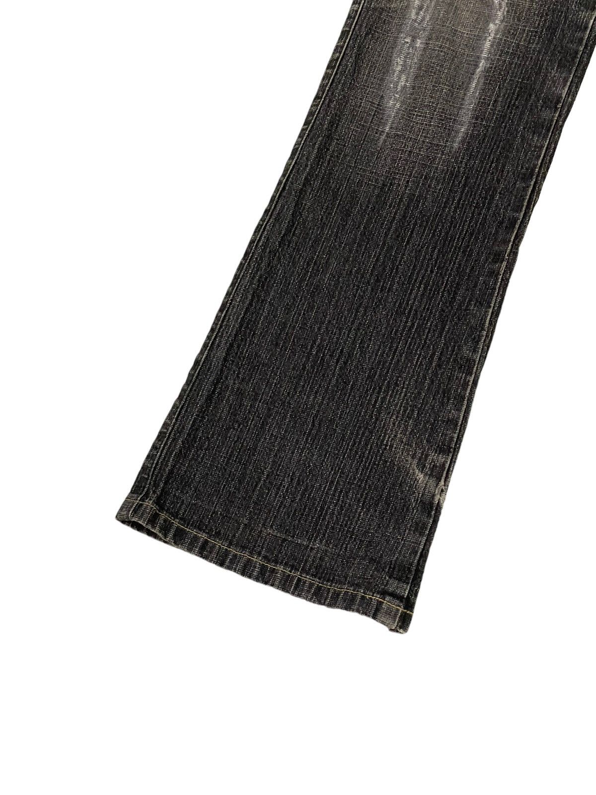 Japanese Brand Flare Jeans Camel Road Distress Stretch Low Rise Denim 2🟦2 Size US 28 / EU 44 - 5 Thumbnail