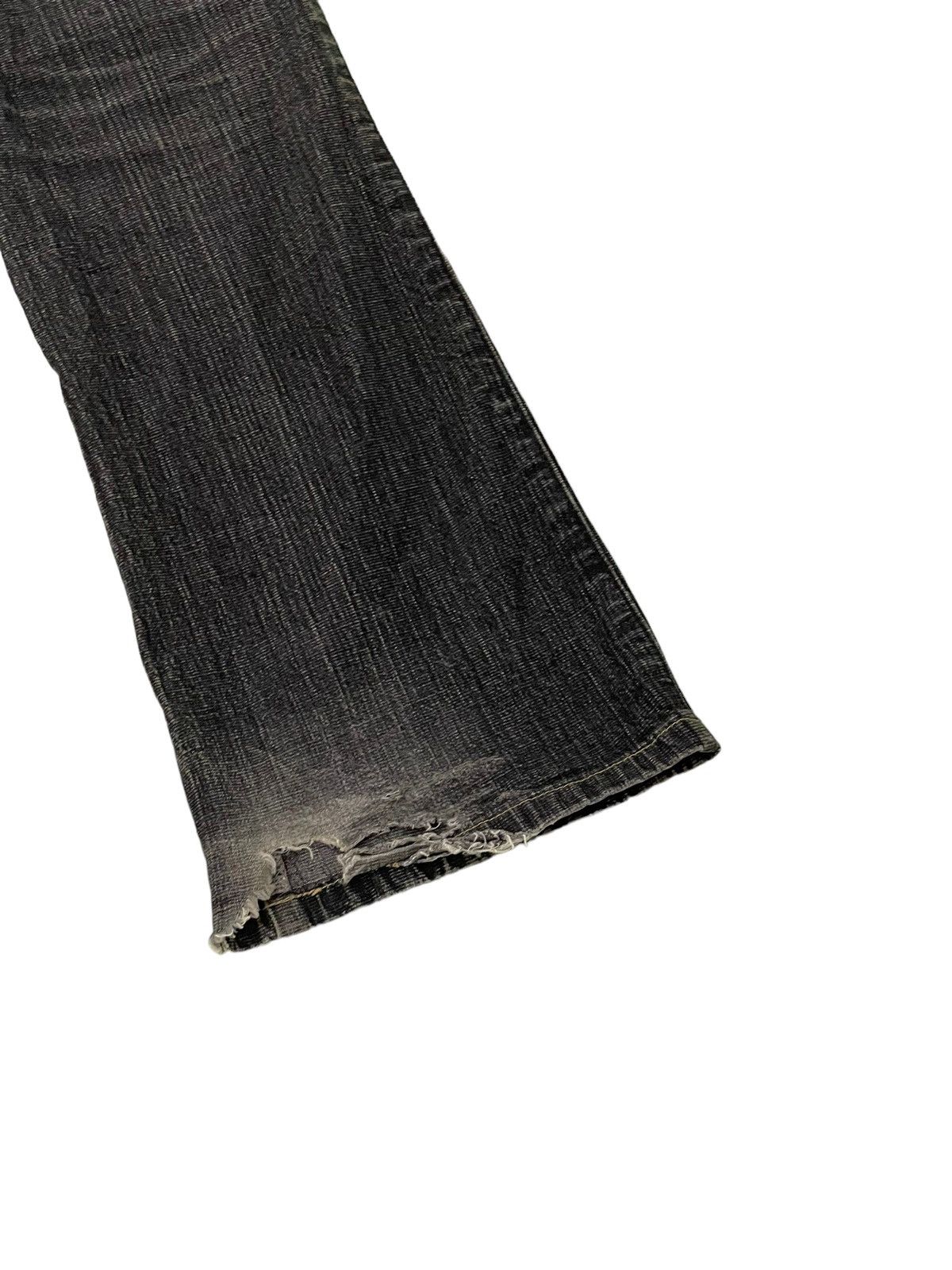 Japanese Brand Flare Jeans Camel Road Distress Stretch Low Rise Denim 2🟦2 Size US 28 / EU 44 - 15 Thumbnail