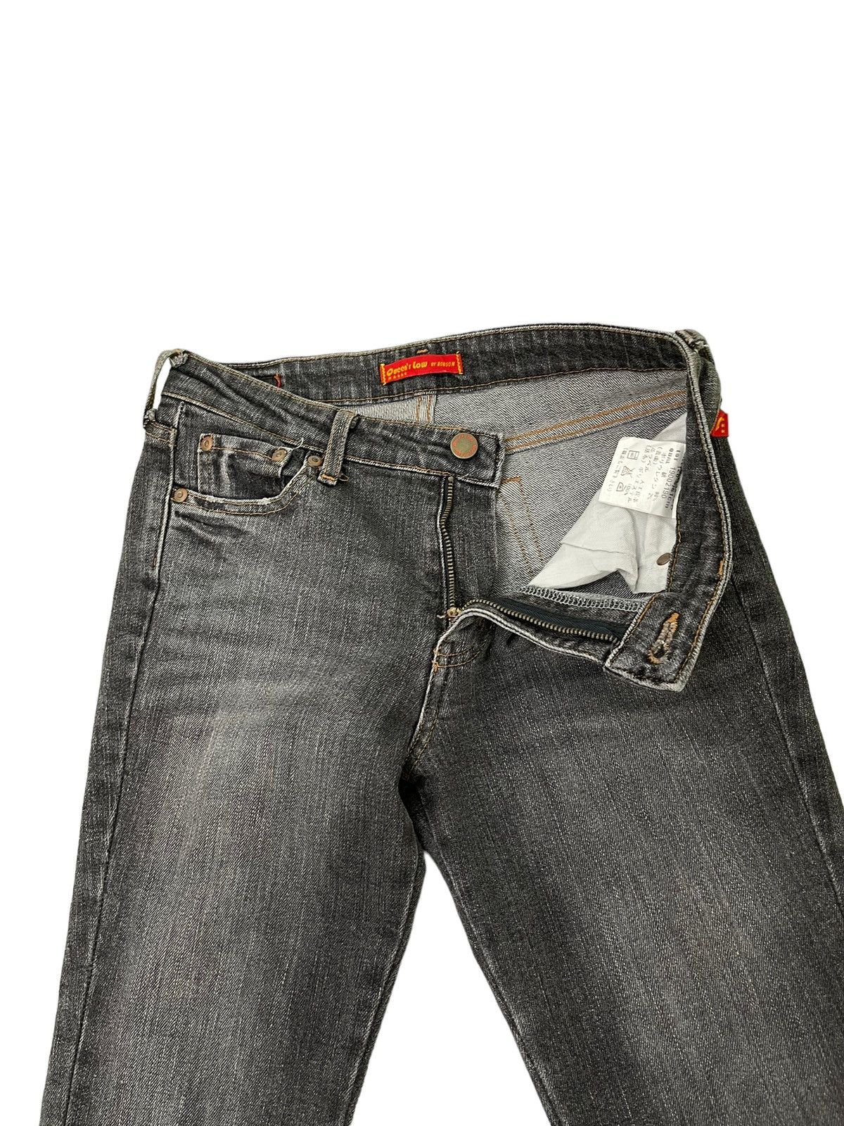 Japanese Brand Flare Jeans Queens Low Stretch Denim Low Rise Boot Cut 2🟦3 Size US 28 / EU 44 - 11 Thumbnail