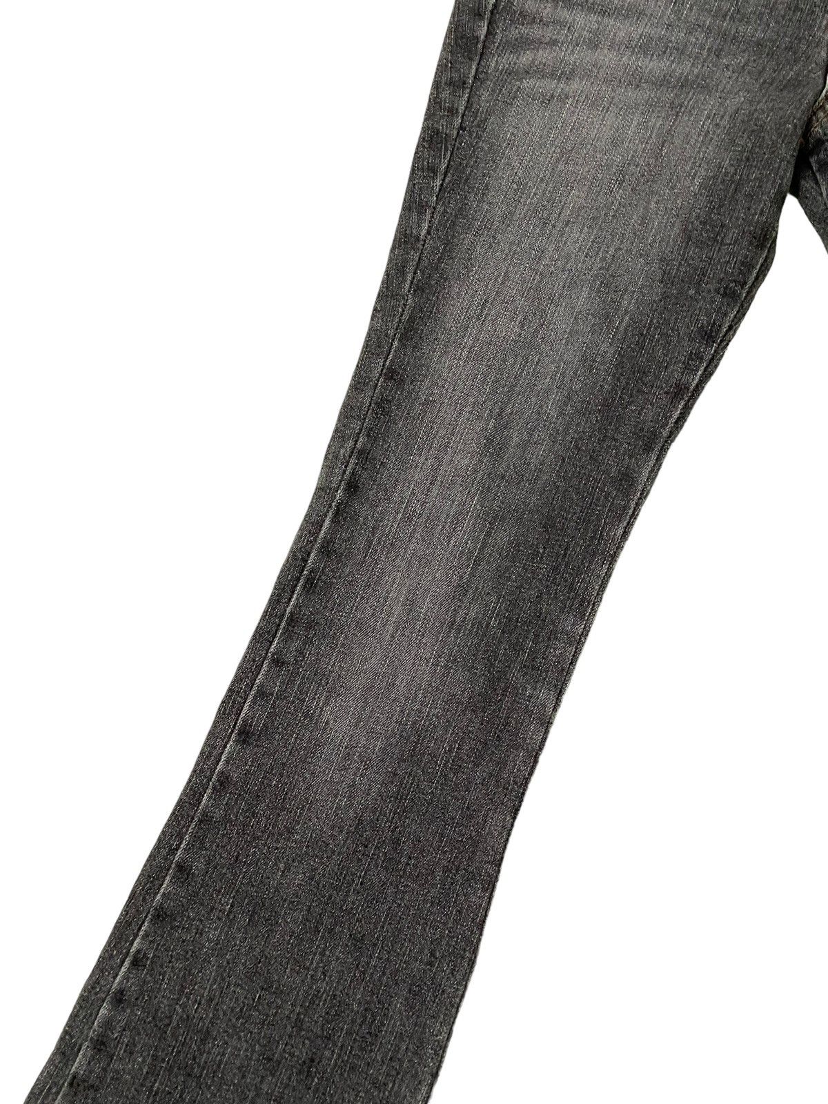Japanese Brand Flare Jeans Queens Low Stretch Denim Low Rise Boot Cut 2🟦3 Size US 28 / EU 44 - 6 Thumbnail