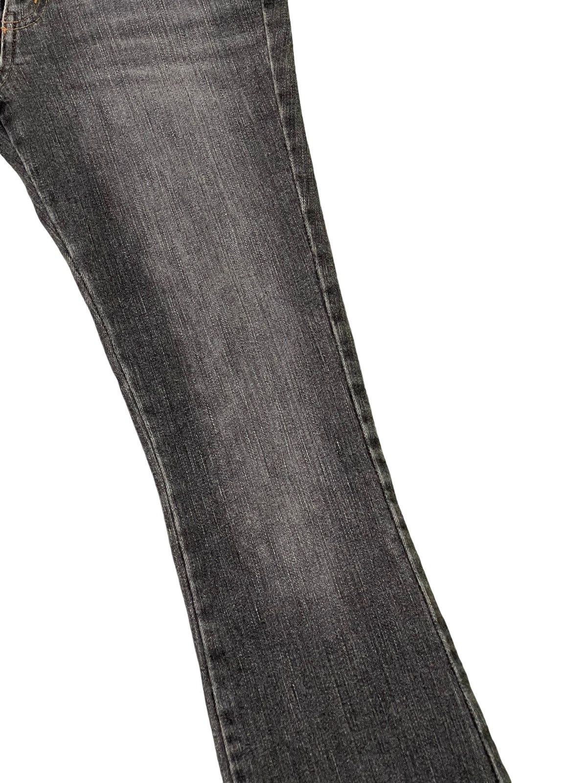 Japanese Brand Flare Jeans Queens Low Stretch Denim Low Rise Boot Cut 2🟦3 Size US 28 / EU 44 - 7 Thumbnail