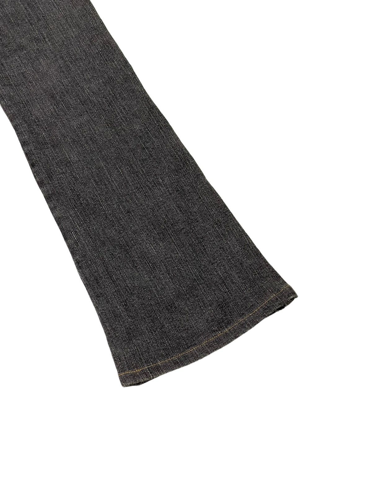 Japanese Brand Flare Jeans Queens Low Stretch Denim Low Rise Boot Cut 2🟦3 Size US 28 / EU 44 - 15 Thumbnail