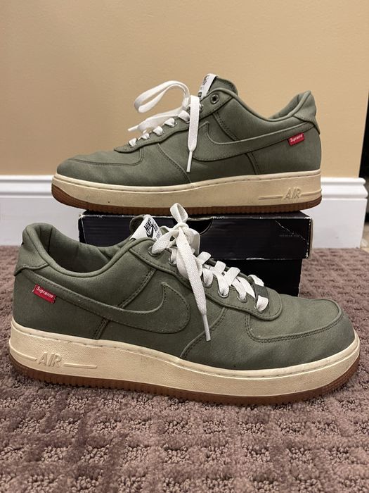 Supreme Supreme x Air Force 1 Low Premium 08 NRG Cargo Khaki 2012