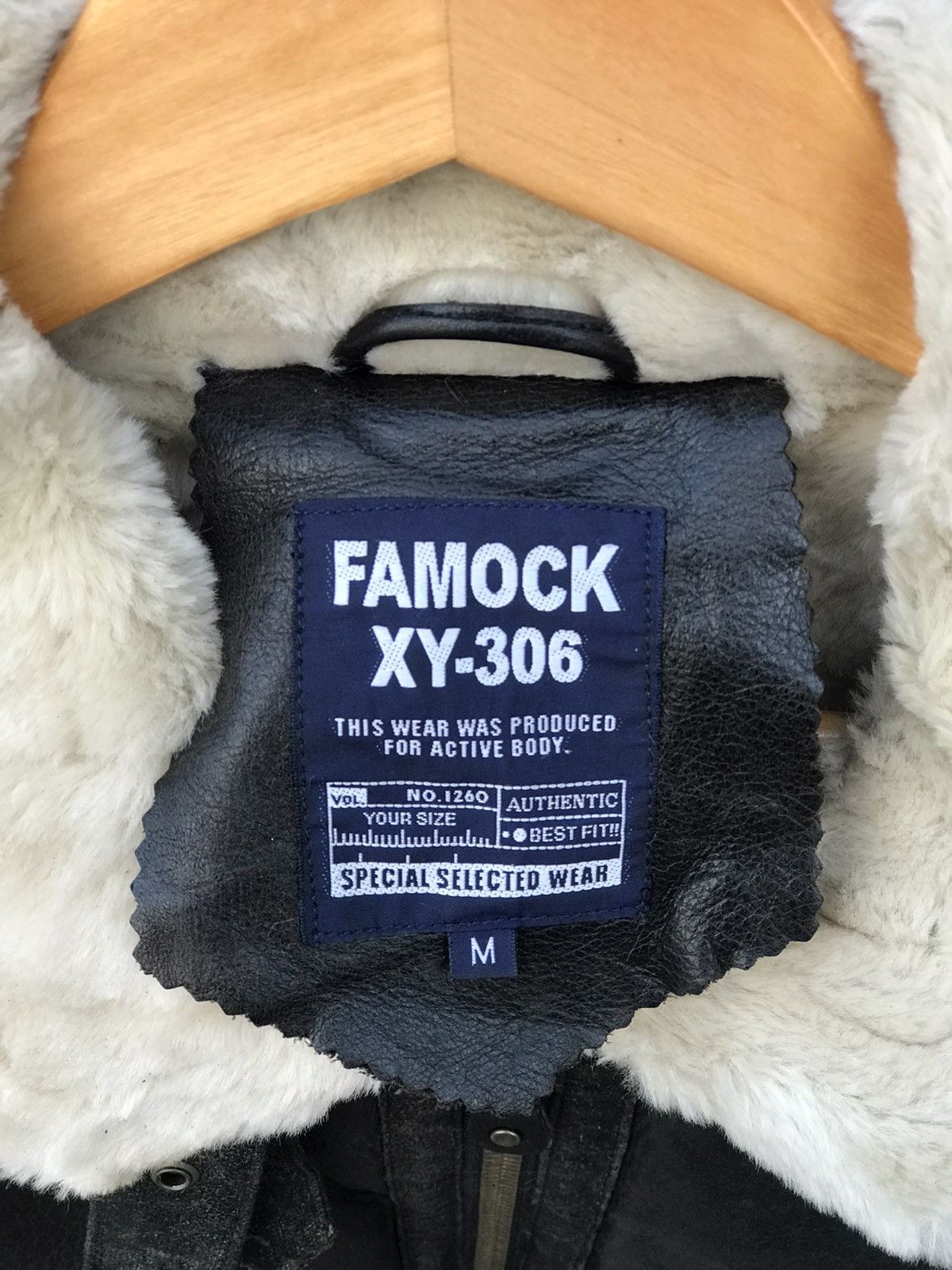 Japanese Brand Vintage Famock sherpa leather jacket Size US M / EU 48-50 / 2 - 3 Thumbnail