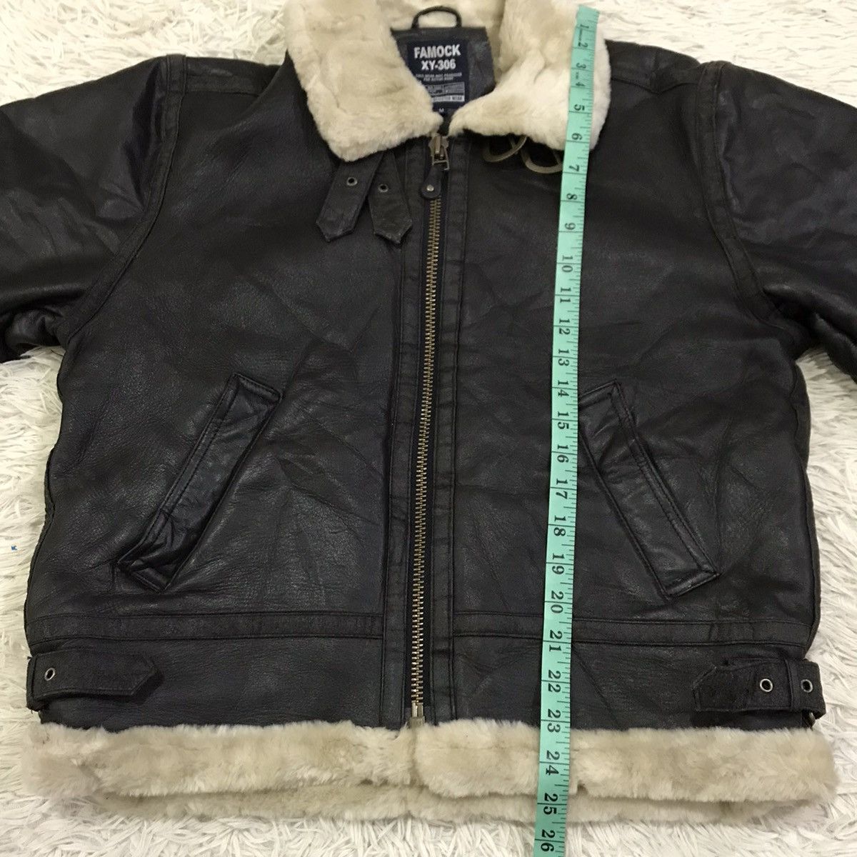 Japanese Brand Vintage Famock sherpa leather jacket Size US M / EU 48-50 / 2 - 13 Thumbnail
