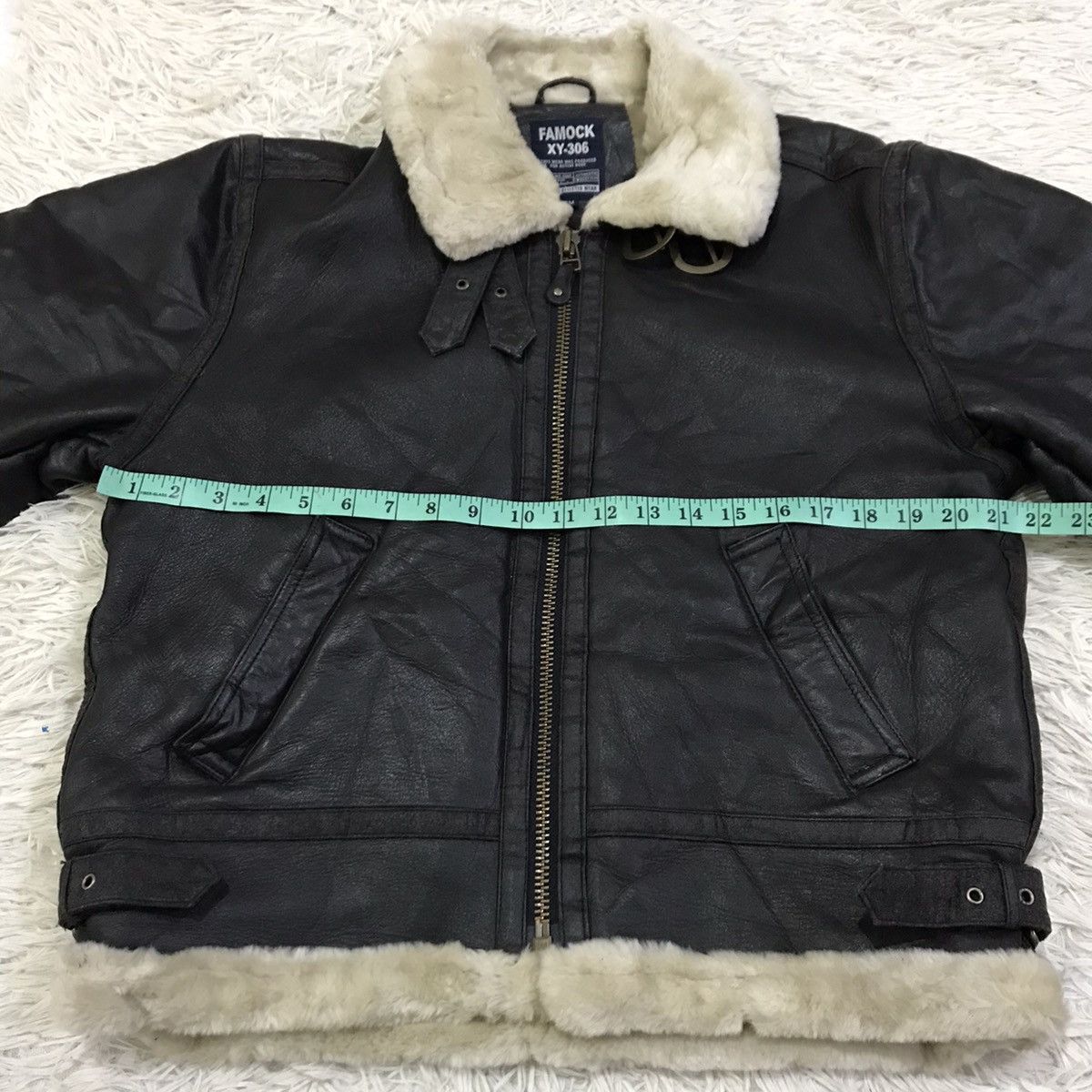 Japanese Brand Vintage Famock sherpa leather jacket Size US M / EU 48-50 / 2 - 12 Thumbnail