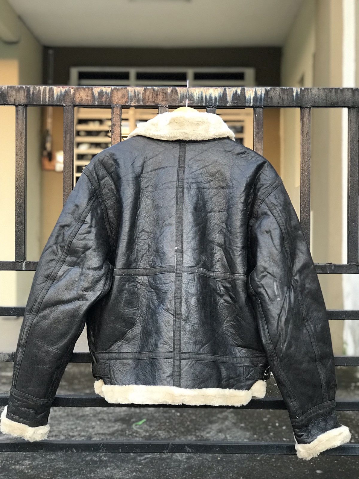 Japanese Brand Vintage Famock sherpa leather jacket Size US M / EU 48-50 / 2 - 4 Thumbnail