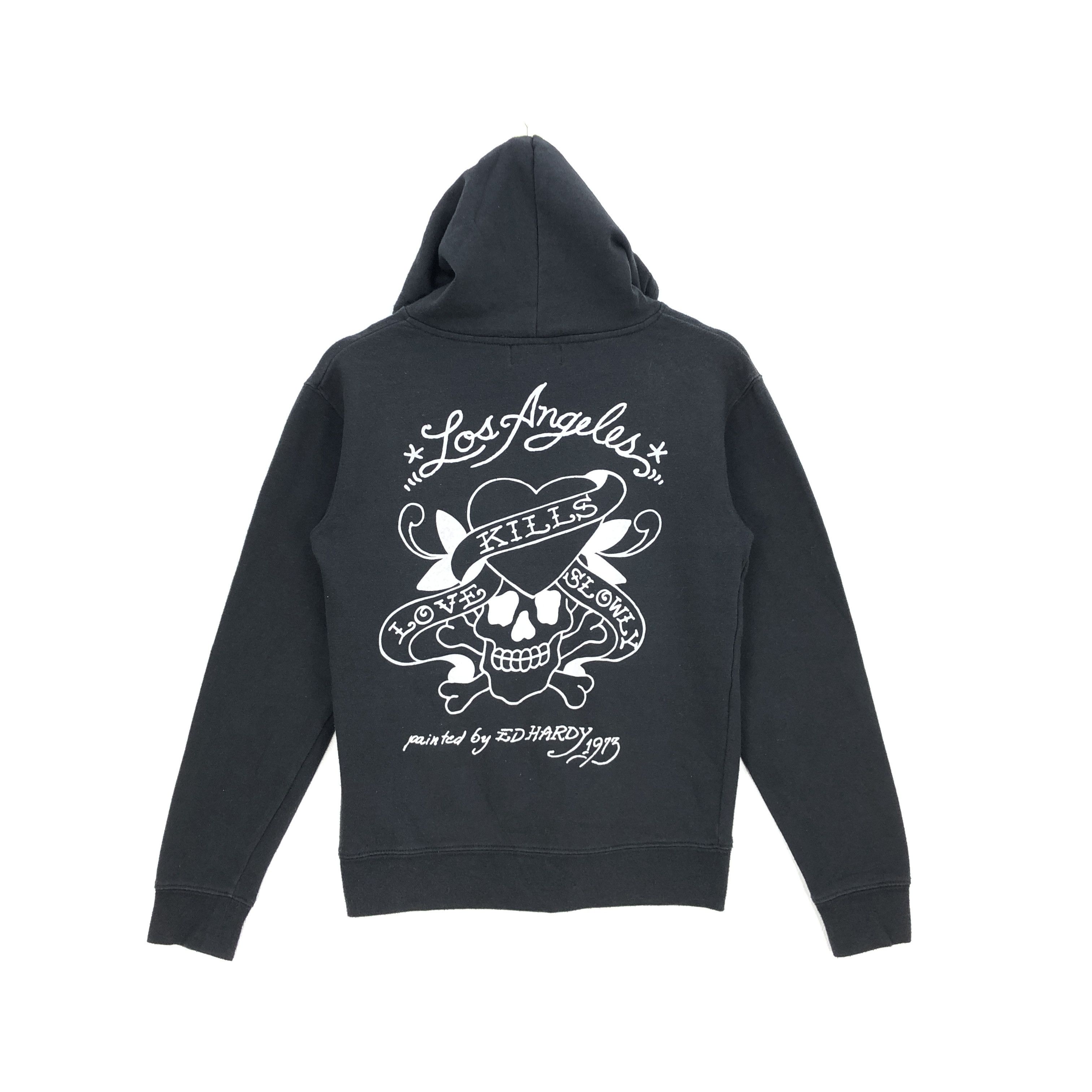 Ed Hardy Sweatshirt Hoodies Los Angeles Skulls Sweater