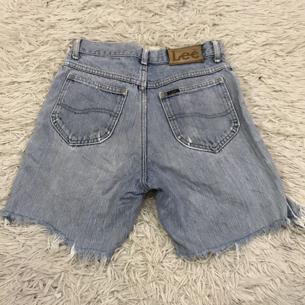 Lee × Vintage Vintage 90s Lee Riders Distreesed custom jeans short pants Size US 26 / EU 42 - 3 Thumbnail