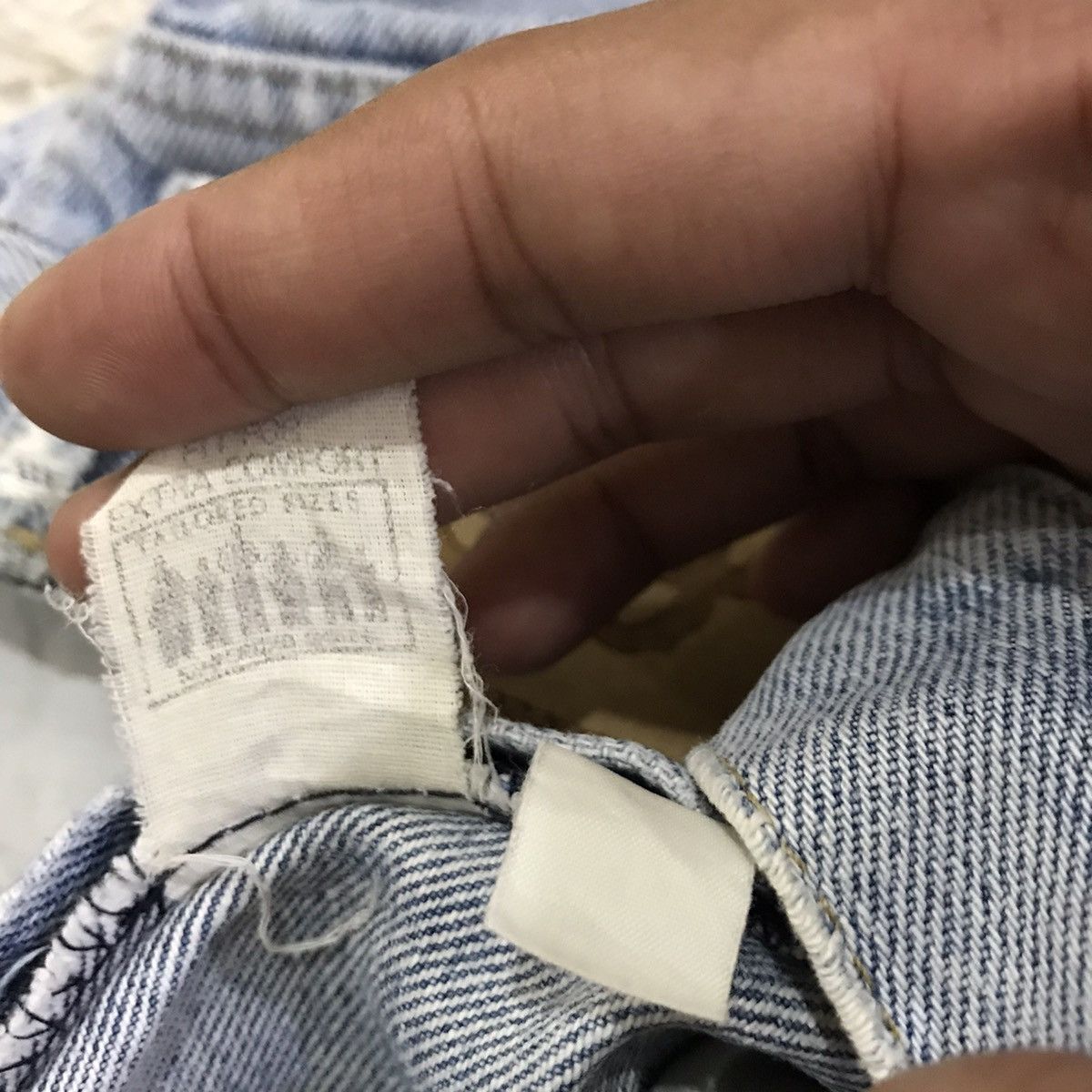Lee × Vintage Vintage 90s Lee Riders Distreesed custom jeans short pants Size US 26 / EU 42 - 5 Thumbnail