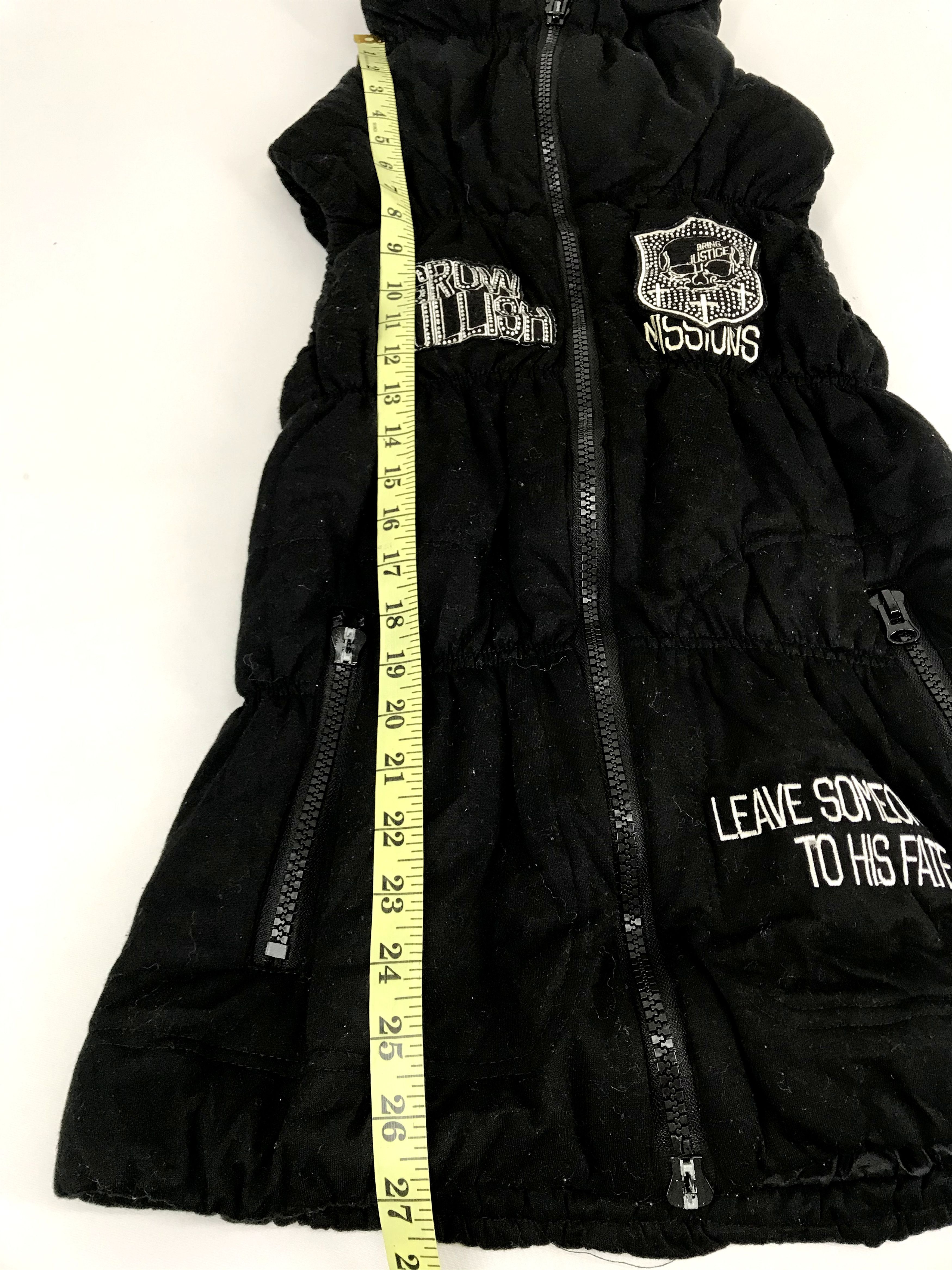 Japanese Brand Stretchable Ghost of Harlem Cross Logo Sleeveless Vest Size XS / US 0-2 / IT 36-38 - 11 Thumbnail