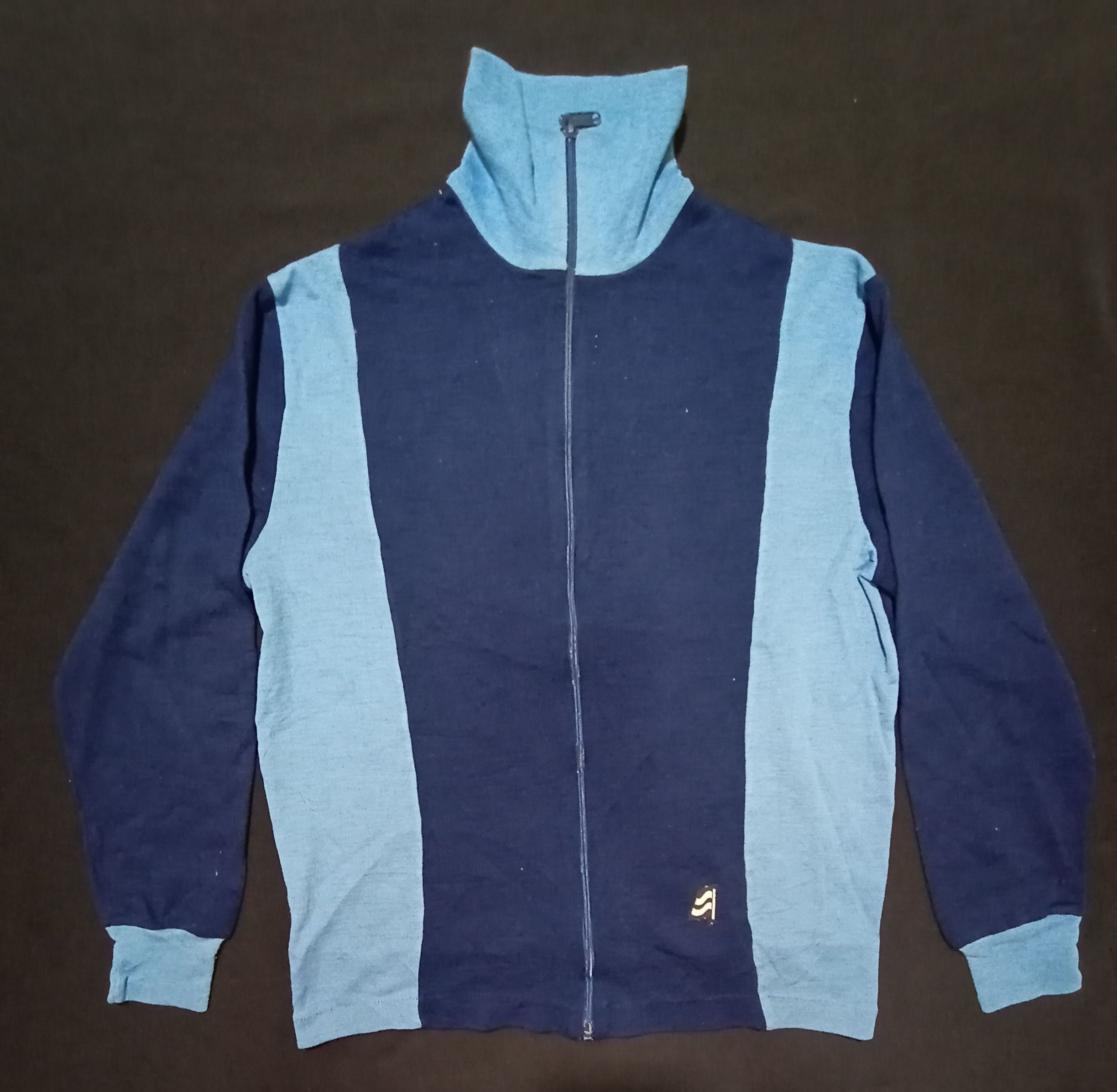 Vintage Vintage 80s OLYMPIA Western Germany Sweaters Tracktop Size US L / EU 52-54 / 3 - 1 Thumbnail
