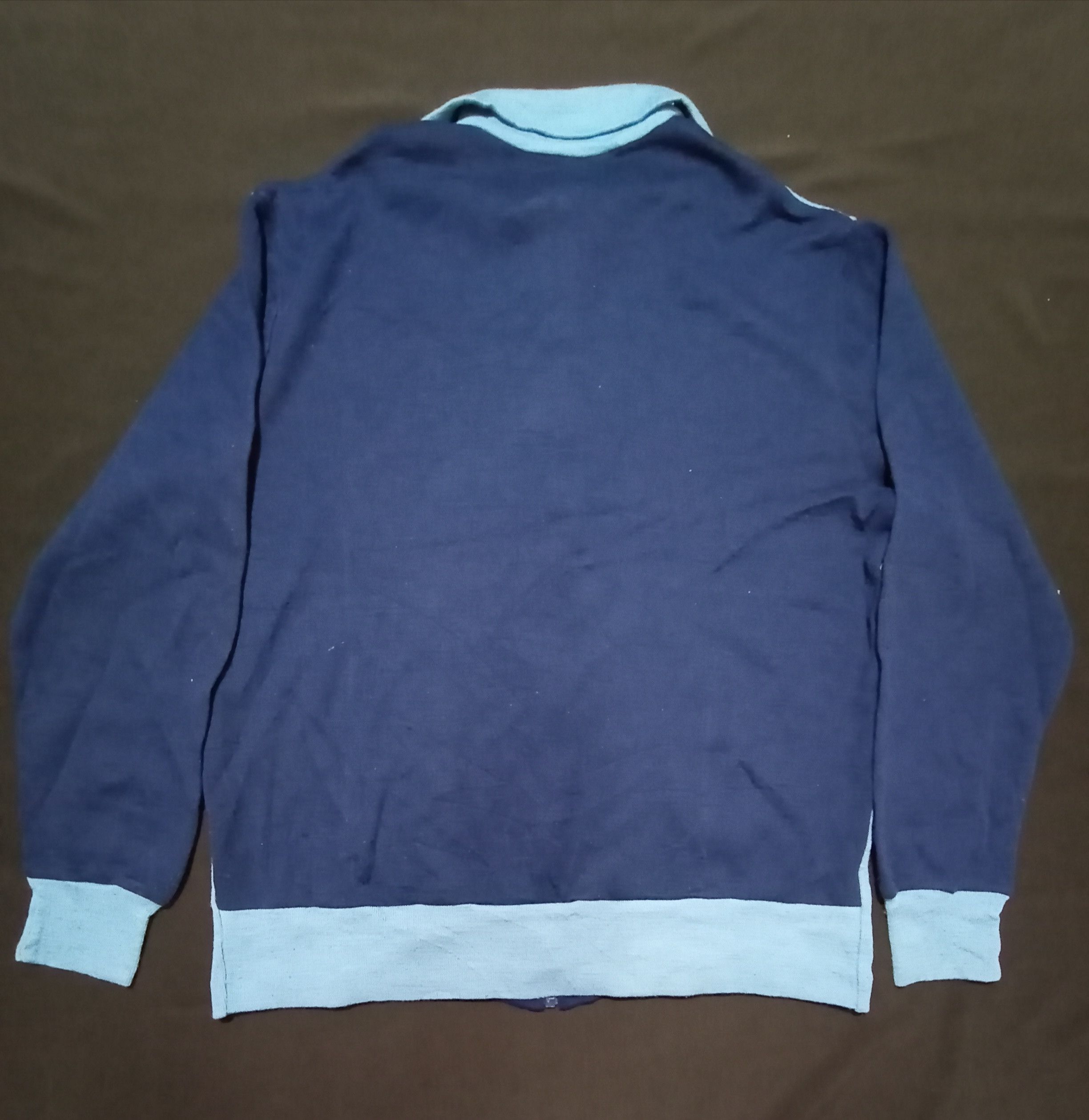 Vintage Vintage 80s OLYMPIA Western Germany Sweaters Tracktop Size US L / EU 52-54 / 3 - 4 Thumbnail