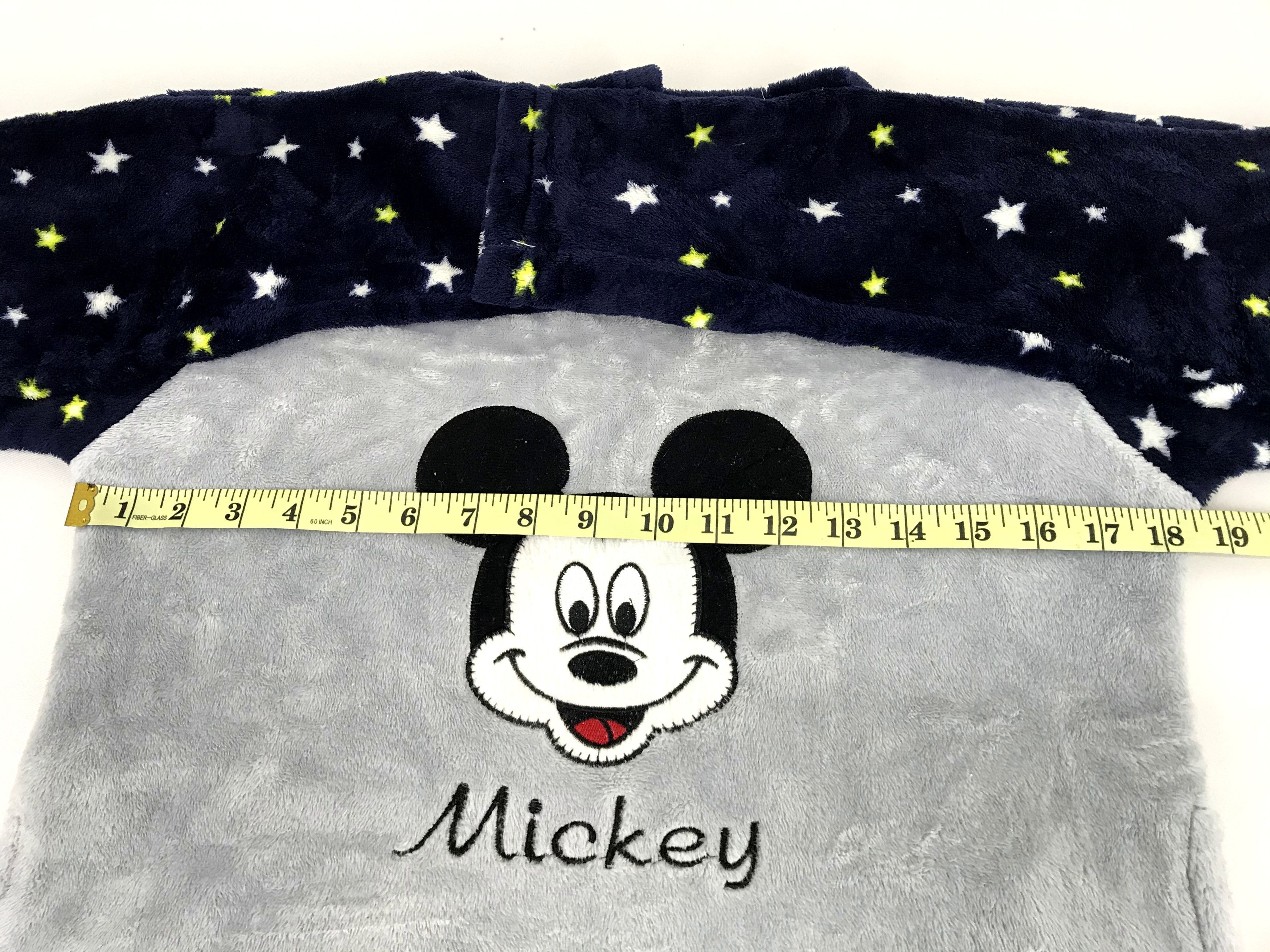 Disney Vintage Disney Mickey Mouse Embroidery Fleece Wool Raglan Size S / US 4 / IT 40 - 5 Thumbnail