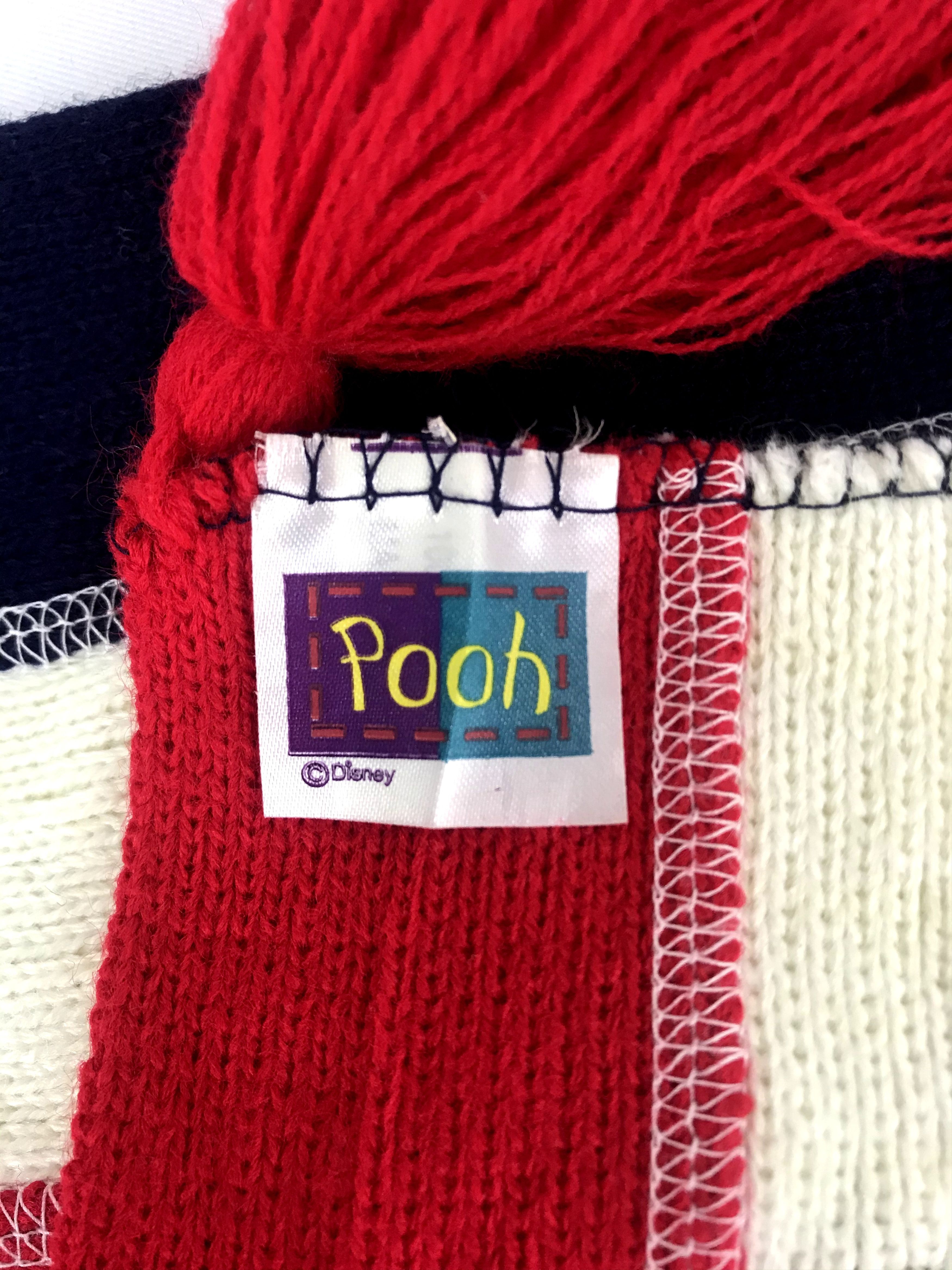 Disney × Other Vintage Winnie the Pooh Disney Scarf Muffler Shawl Cartoon Size ONE SIZE - 4 Thumbnail