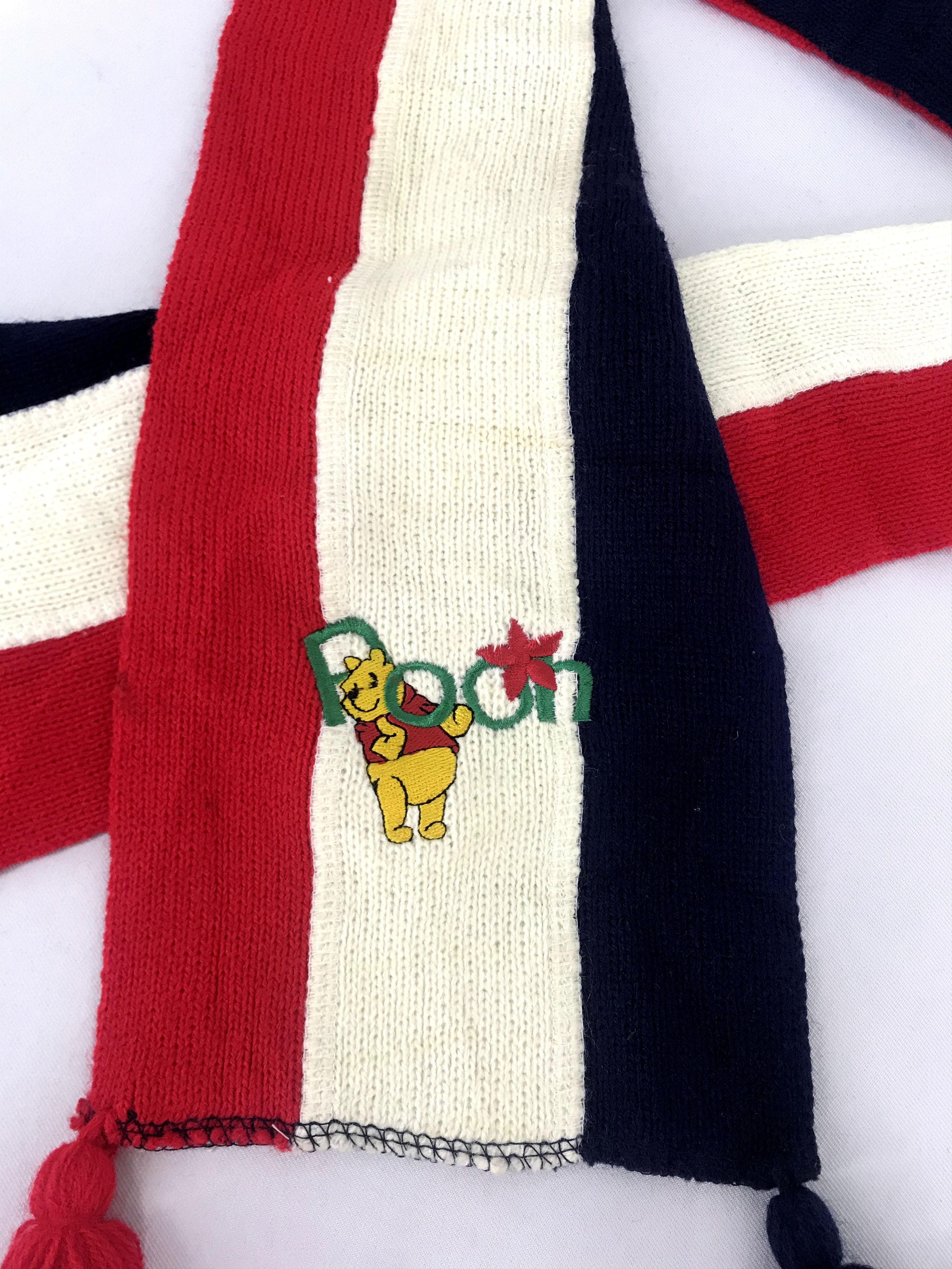 Disney × Other Vintage Winnie the Pooh Disney Scarf Muffler Shawl Cartoon Size ONE SIZE - 2 Thumbnail