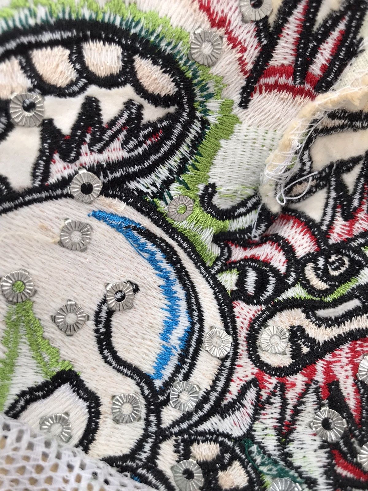 Designer × Ed Hardy ED HARDY by CHRISTIAN AUDIGIER EMBROIDER & STUDDED CRYSTALS Size ONE SIZE - 11 Thumbnail
