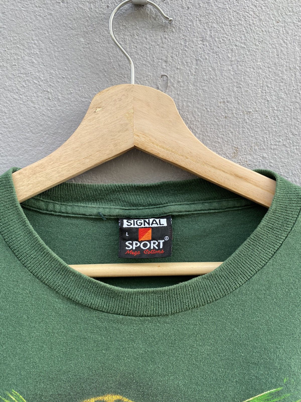 Habitat × Vintage vintage OG 90s habitat x leopard🐆 rare graphic signal tee Size US L / EU 52-54 / 3 - 3 Thumbnail