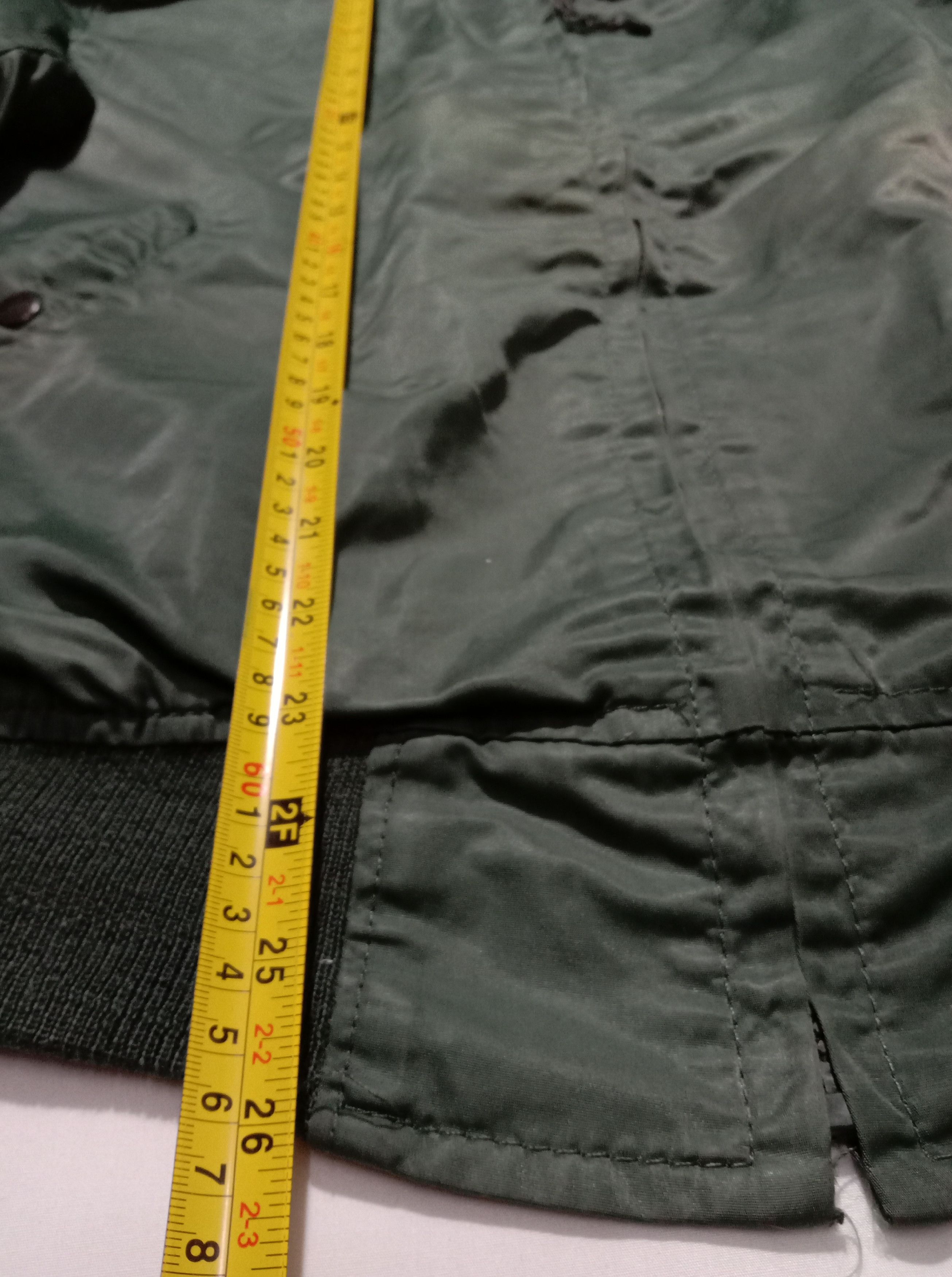 Vintage Vintage 80s Military Bomber Dark Green Flight Jacket Size US L / EU 52-54 / 3 - 5 Thumbnail