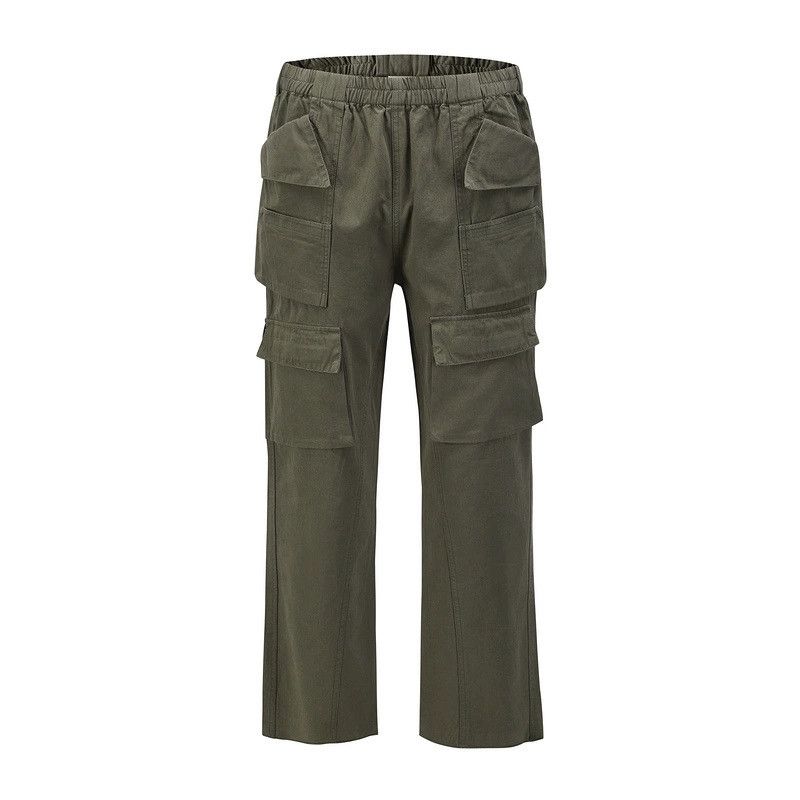 Vintage multi pocket flare cargo pants | Grailed