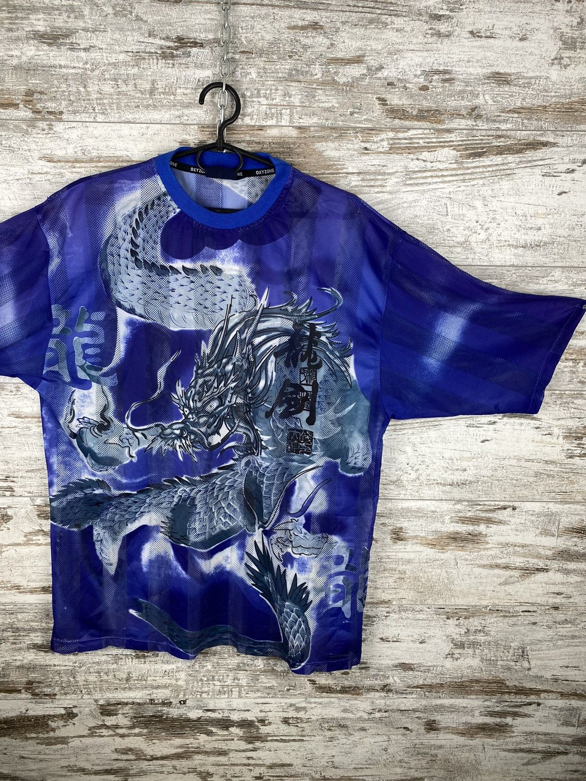 Japanese Brand × Vintage Mens Vintage Japanese style T Shirt tiger tee overprint y2k Size US M / EU 48-50 / 2 - 2 Thumbnail