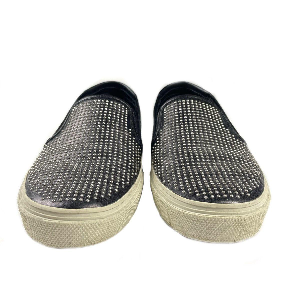 Saint Laurent Paris SAINT LAURENT PARIS SS14 STUDDED SLIP ON SKATE SNEAKER Size US 8 / EU 41 - 3 Thumbnail