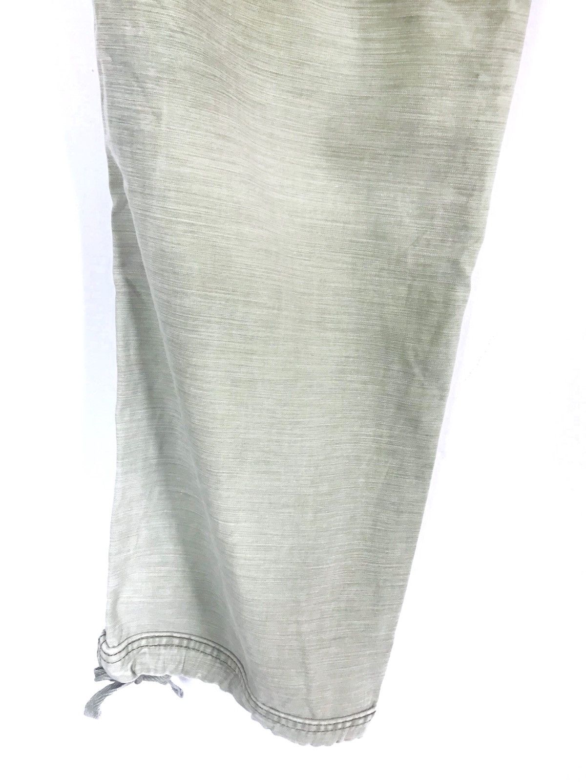 Japanese Brand UNITED ARROWS Olive Green Faded Military Drawstring Cargo Size US 32 / EU 48 - 11 Thumbnail