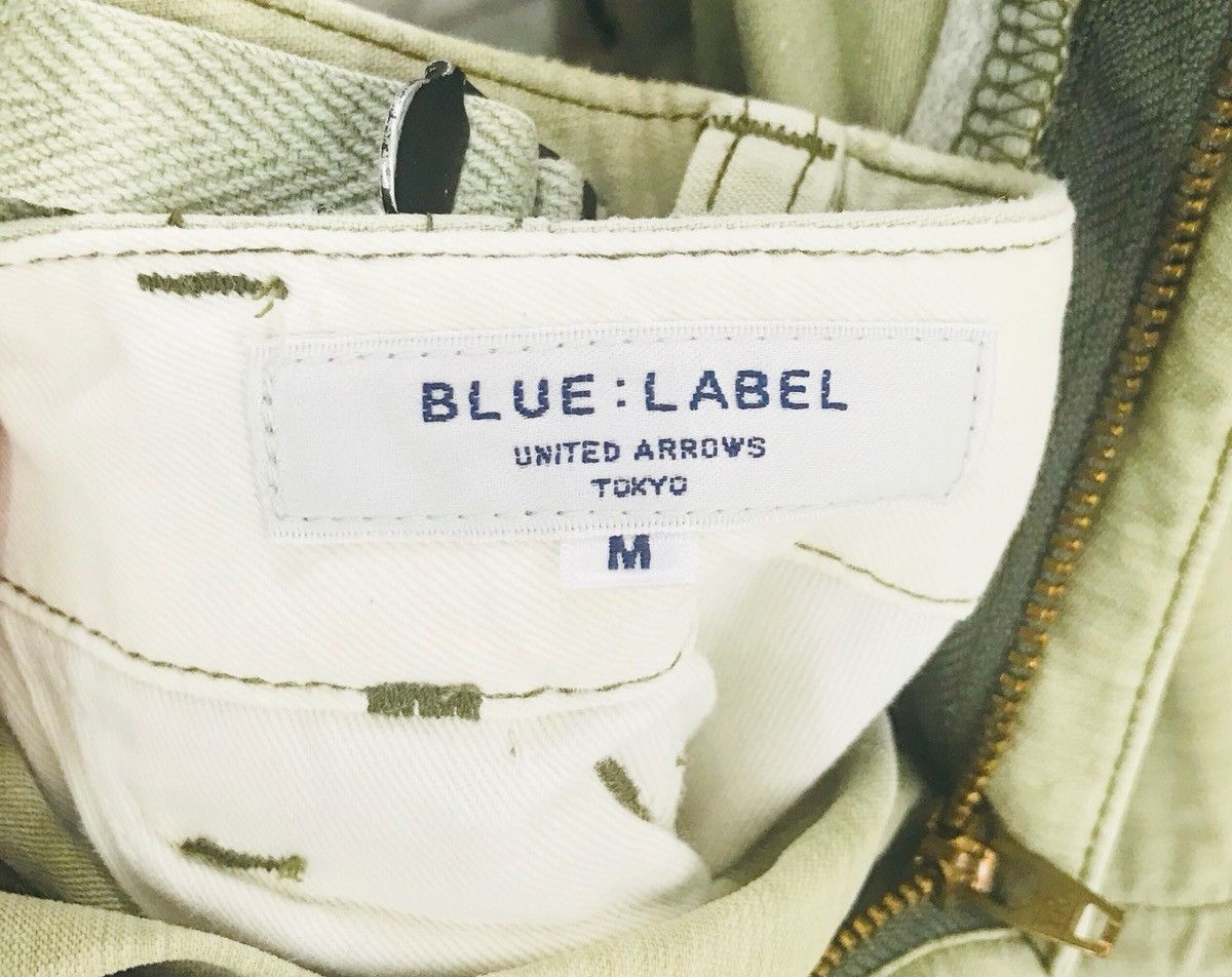 Japanese Brand UNITED ARROWS Olive Green Faded Military Drawstring Cargo Size US 32 / EU 48 - 17 Thumbnail