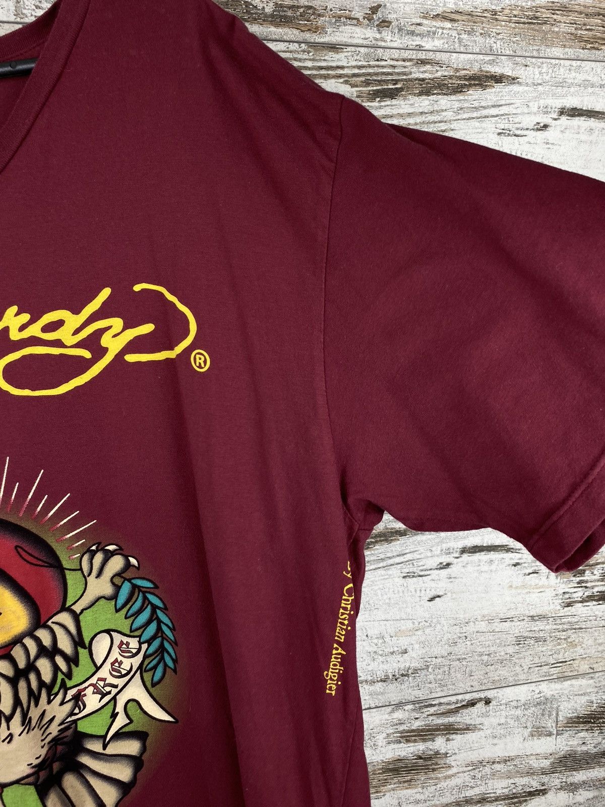 Christian Audigier × Ed Hardy × Vintage Vintage Ed Hardy T Shirt dragon tiger Christian Audigier Size US XXL / EU 58 / 5 - 5 Thumbnail