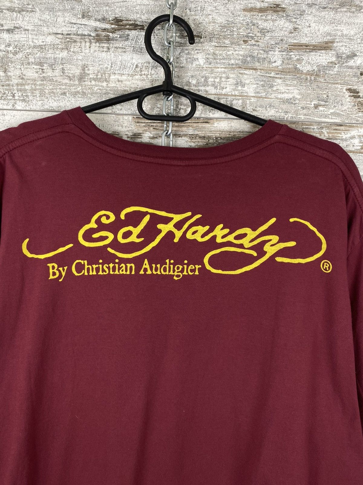 Christian Audigier × Ed Hardy × Vintage Vintage Ed Hardy T Shirt dragon tiger Christian Audigier Size US XXL / EU 58 / 5 - 9 Thumbnail