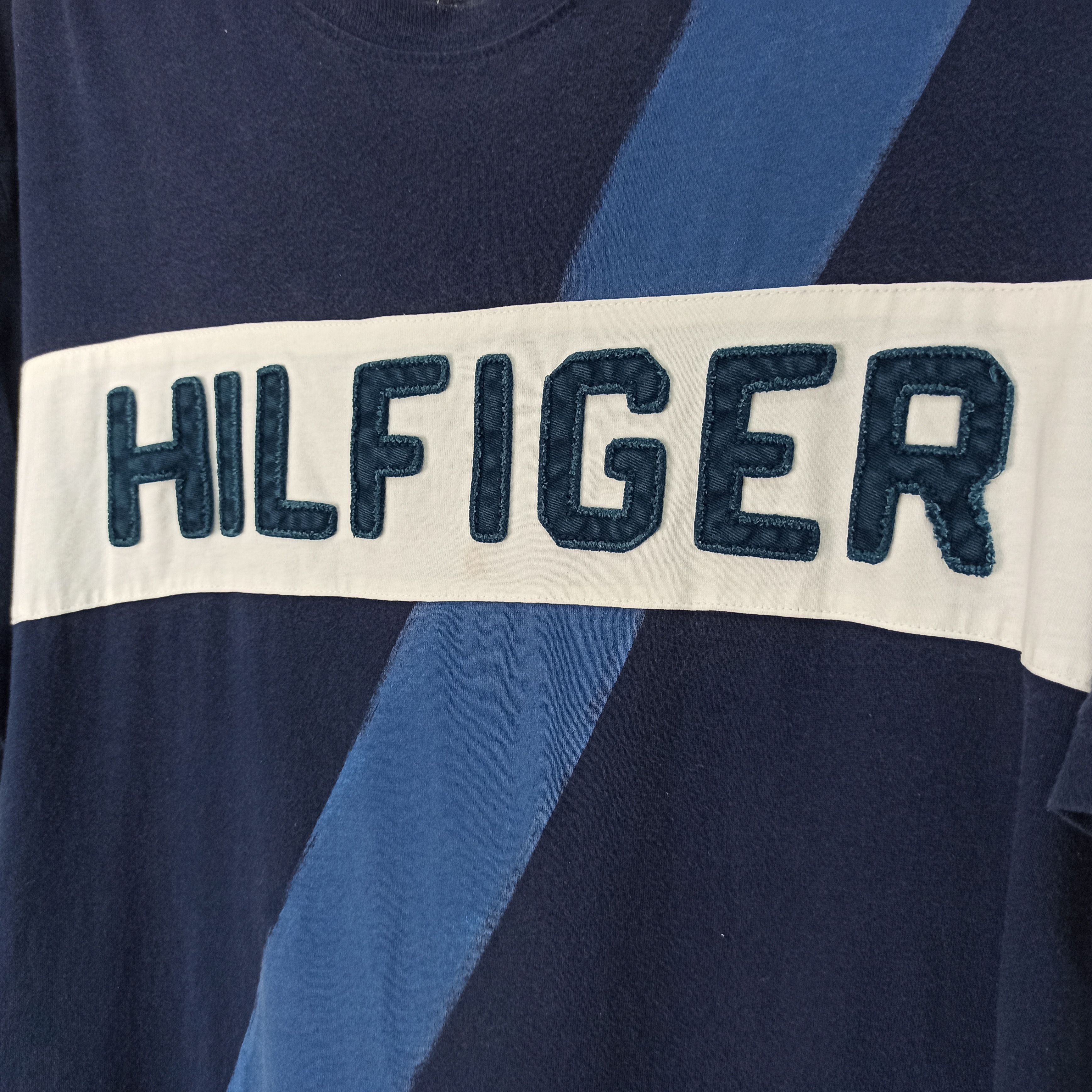 Tommy Hilfiger Tommy Hilfiger Tee Big Logo Embroidered Big Logo Spell Out Size US L / EU 52-54 / 3 - 3 Thumbnail
