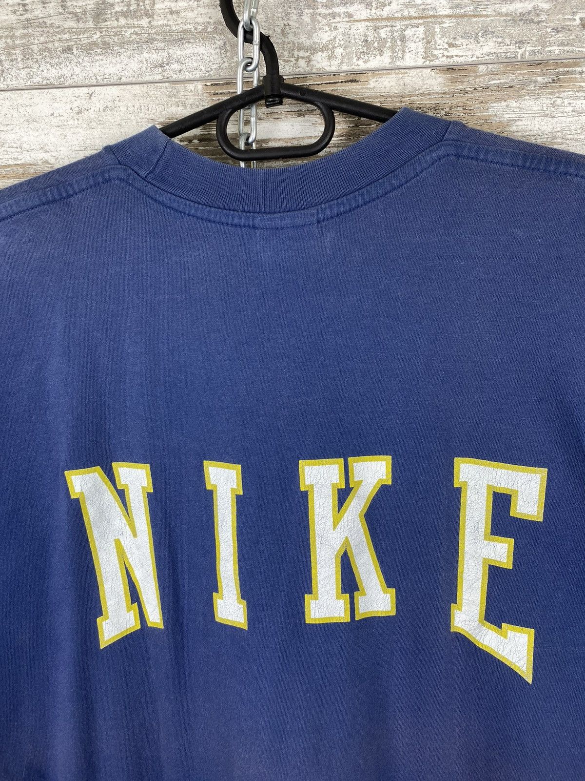 Nike Mens Vintage Nike Big Logo T Shirt rare y2k streetwear tee Size US M / EU 48-50 / 2 - 11 Thumbnail