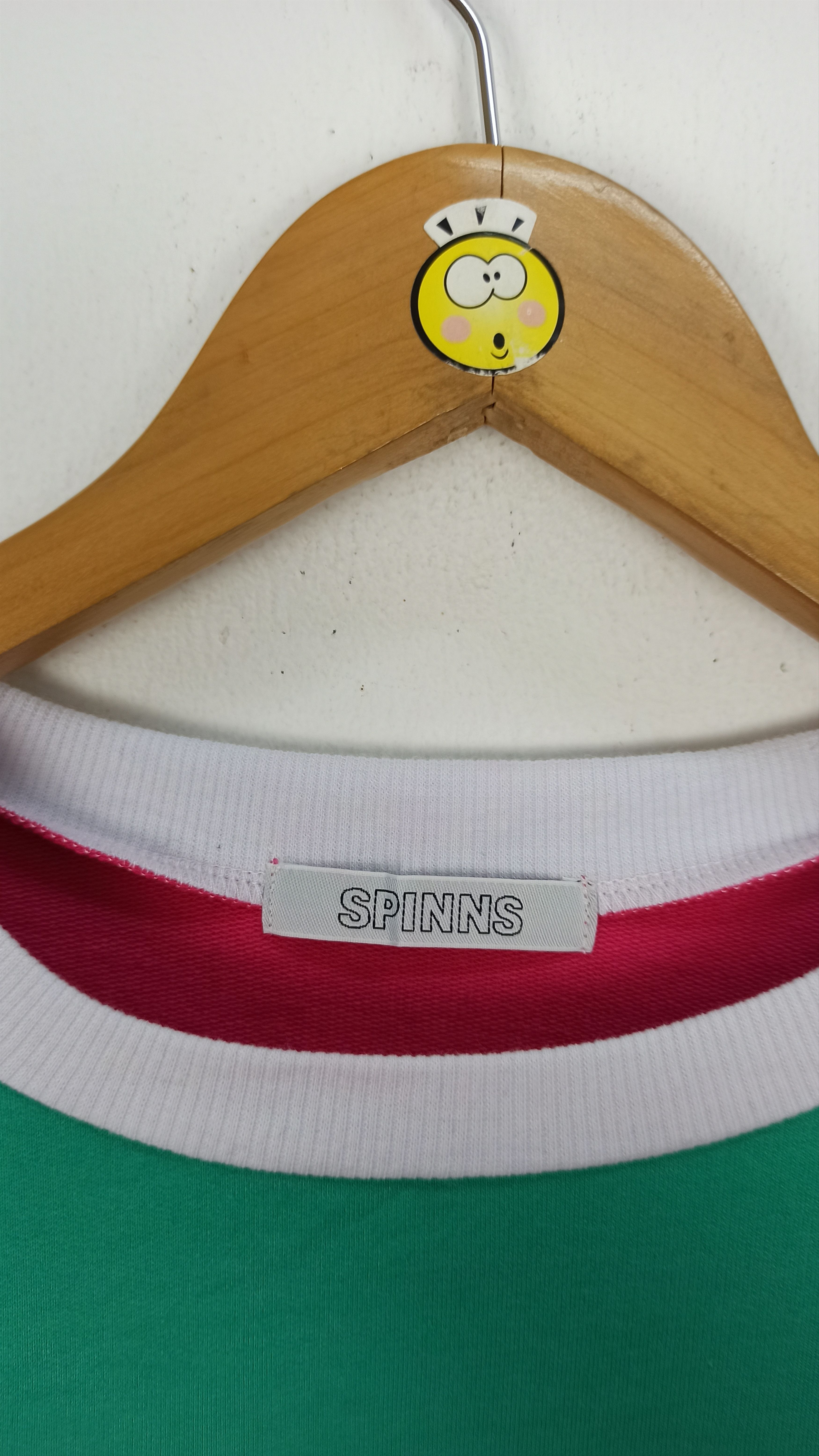 Japanese Brand Holiday Sweatshirt Patchwork Design Striped Size US L / EU 52-54 / 3 - 5 Thumbnail