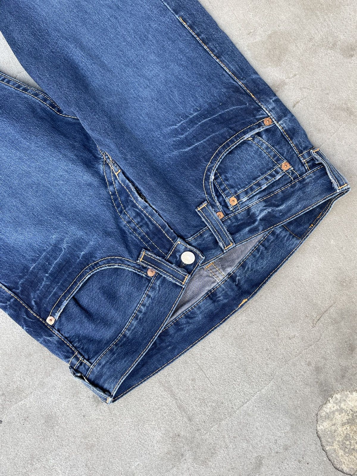 Japanese Brand × Levi's × Vintage Vintage Levi’s Jeans Flared Washed Denim Rare Size US 34 / EU 50 - 11 Thumbnail