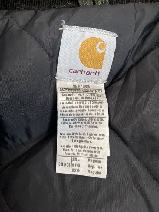 Vintage Vintage Carhartt Arctic Jacket- Moss green | Grailed