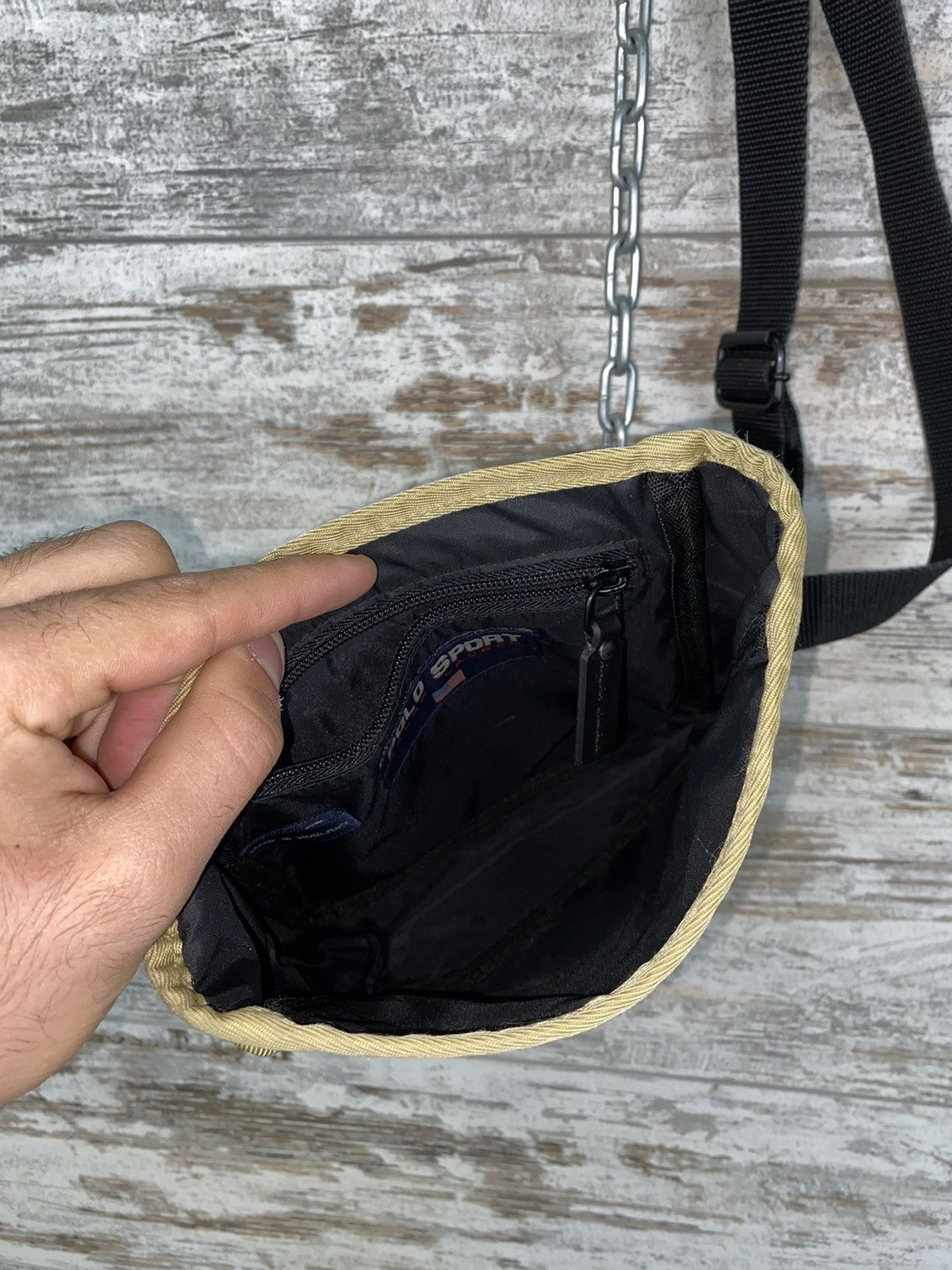 Polo Ralph Lauren × Vintage Vintage Polo Sport Ralph Lauren messenger sling bag y2k rare Size ONE SIZE - 14 Thumbnail