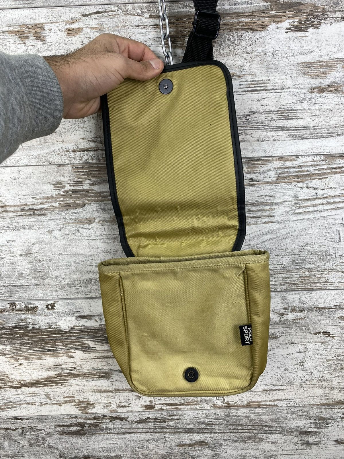 Polo Ralph Lauren × Vintage Vintage Polo Sport Ralph Lauren messenger sling bag y2k rare Size ONE SIZE - 12 Thumbnail
