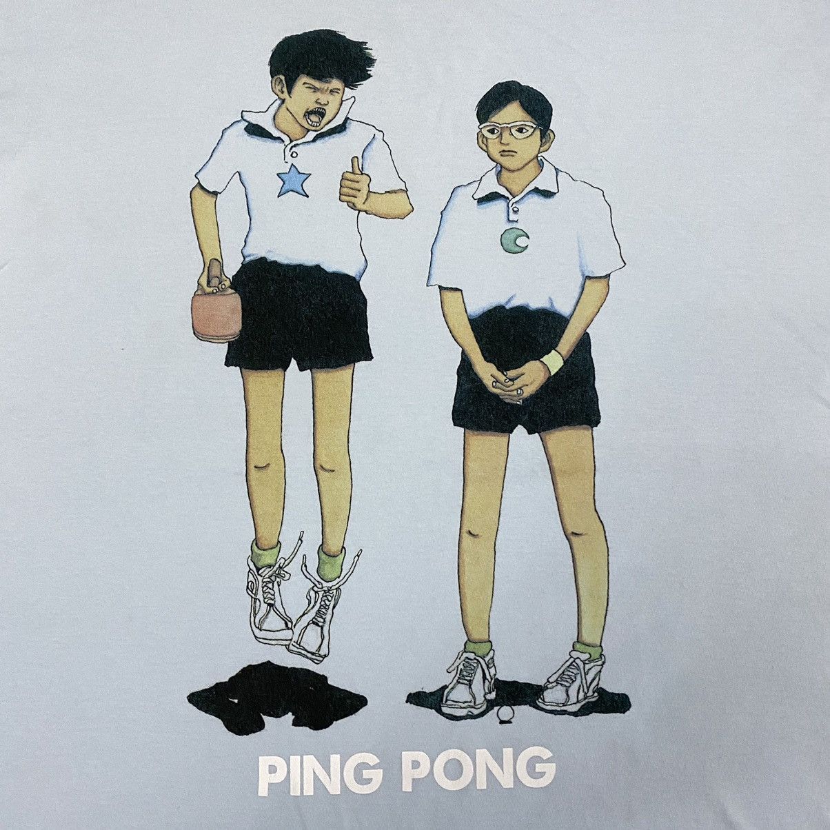 Cartoon Network × Japanese Brand × Vintage VINTAGE PING PONG ANIME STAR & MOON MANGA T SHIRT Size US L / EU 52-54 / 3 - 2 Thumbnail