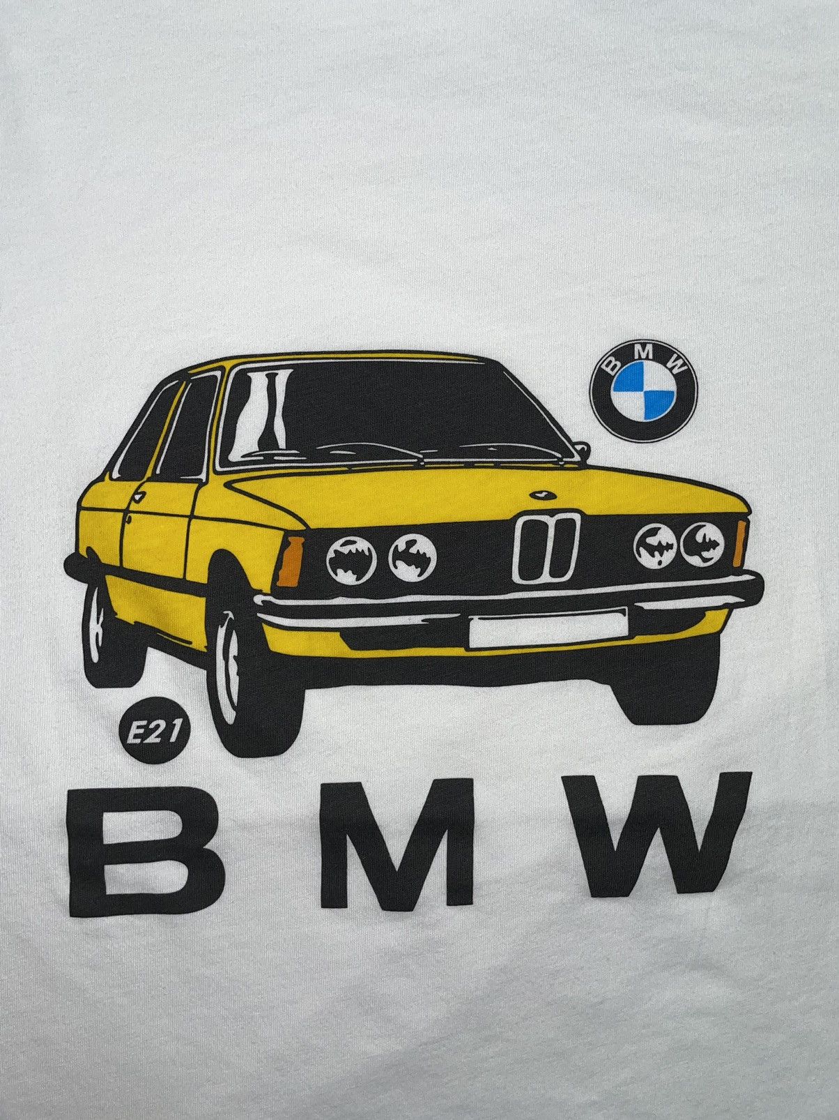 BMW × Uniqlo × Vintage Vintage Bmw E21 Yellow classic racing Uniqlo retro Size US M / EU 48-50 / 2 - 4 Thumbnail