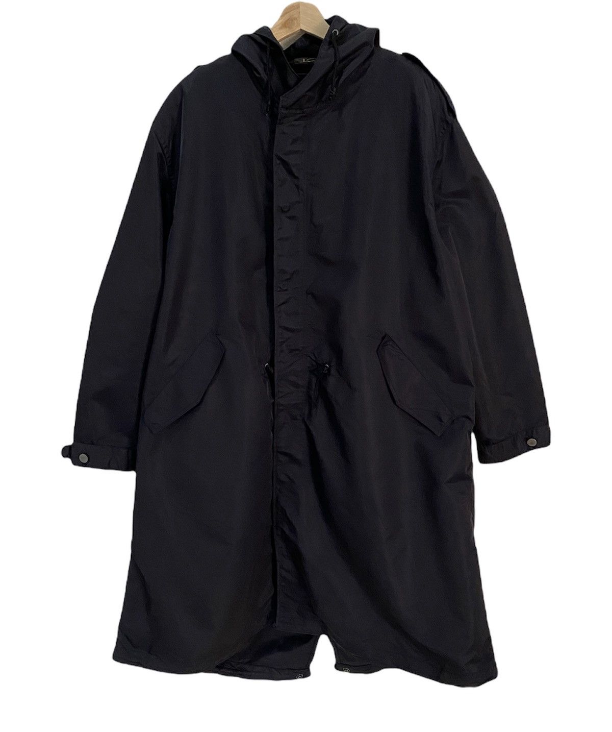 Y's for Men 🔥YOHJI YAMAMOTO LQ by Work&Friends DRAWSTRING COAT Size US XL / EU 56 / 4 - 2 Thumbnail