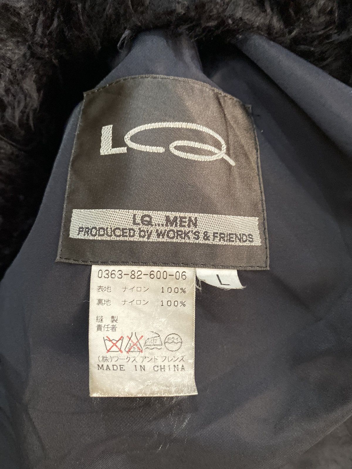 Y's for Men 🔥YOHJI YAMAMOTO LQ by Work&Friends DRAWSTRING COAT Size US XL / EU 56 / 4 - 19 Thumbnail