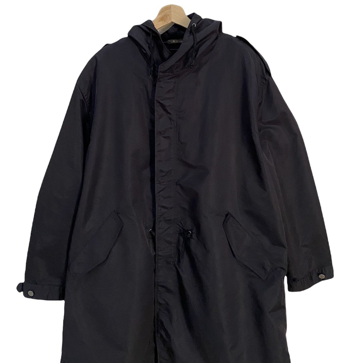 Y's for Men 🔥YOHJI YAMAMOTO LQ by Work&Friends DRAWSTRING COAT Size US XL / EU 56 / 4 - 3 Thumbnail